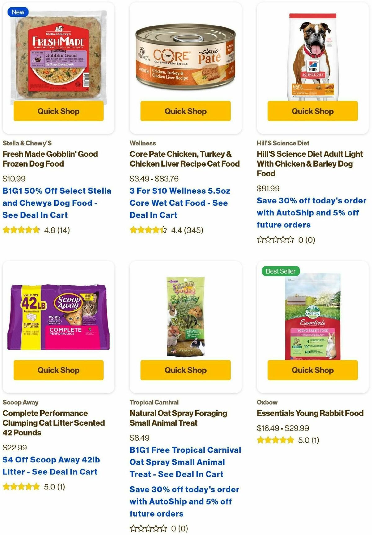 Pet Supermarket Weekly Ad from September 1