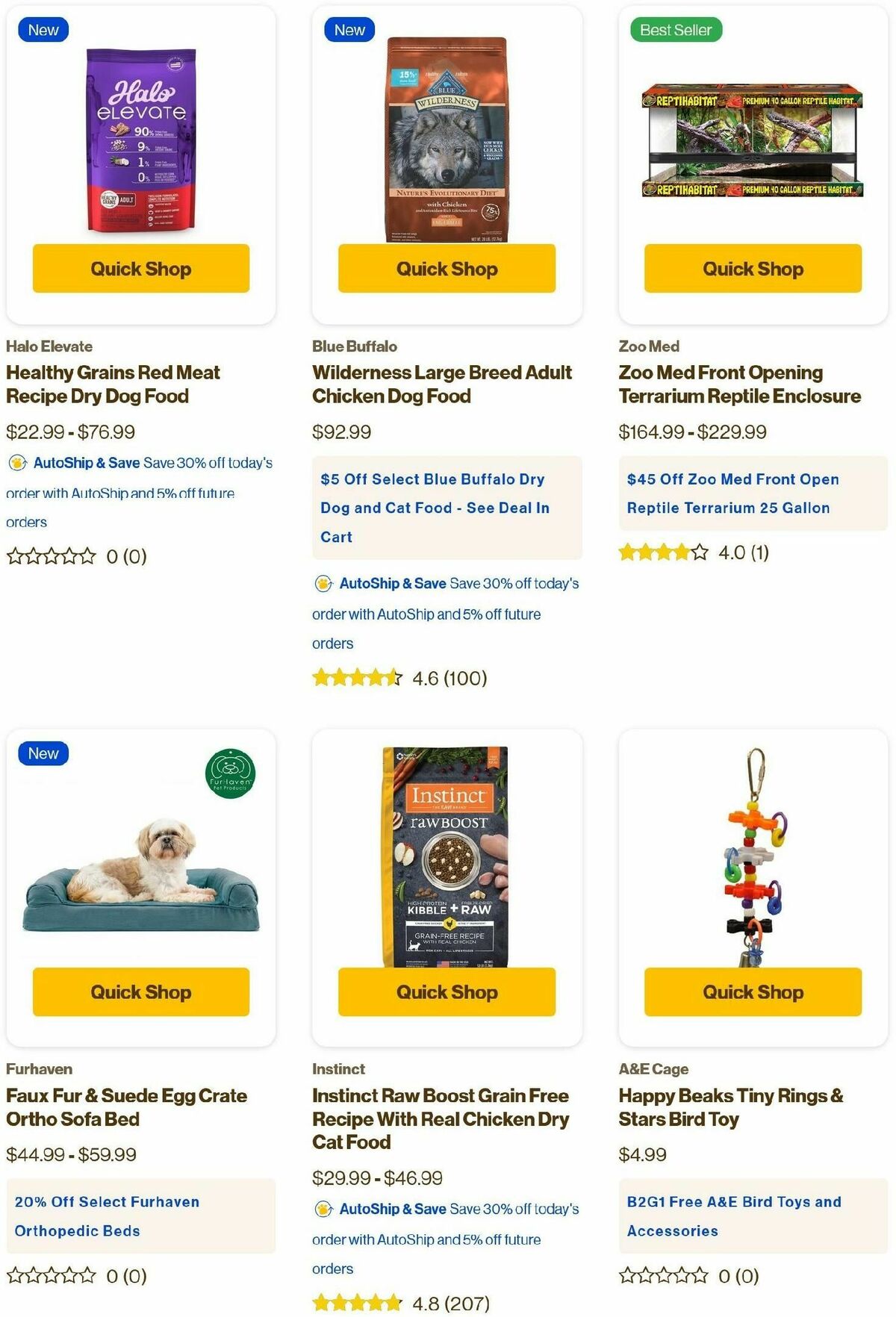 Pet Supermarket Weekly Ad from October 1