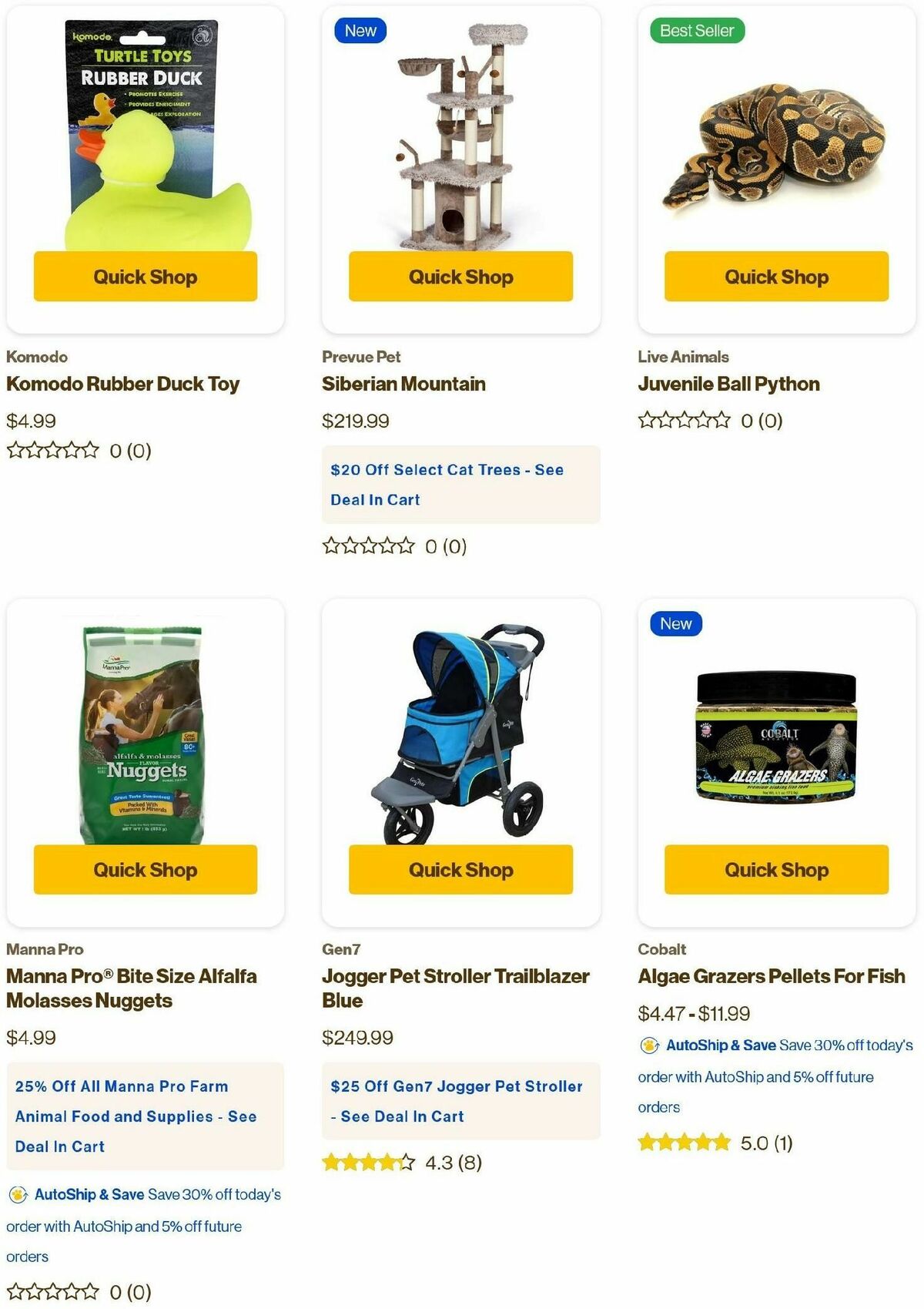 Pet Supermarket Weekly Ad from October 1