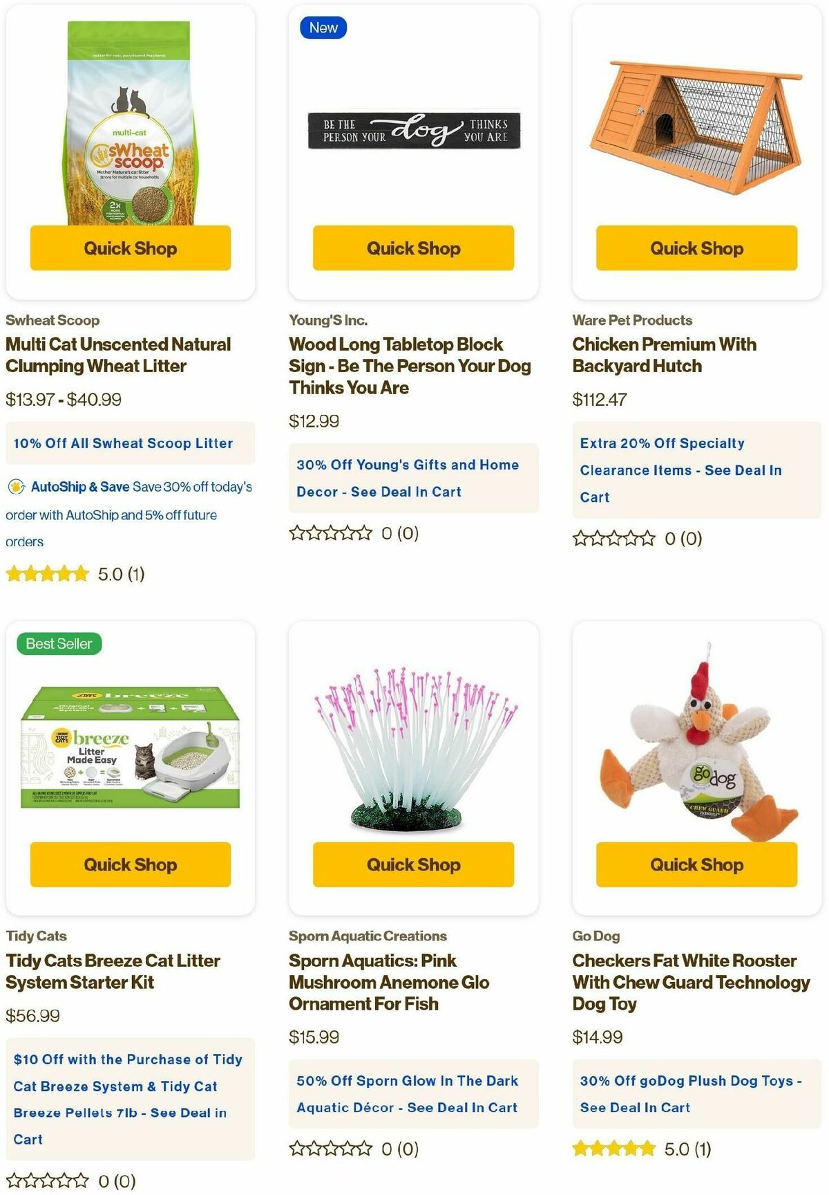 Pet Supermarket Weekly Ad from October 1