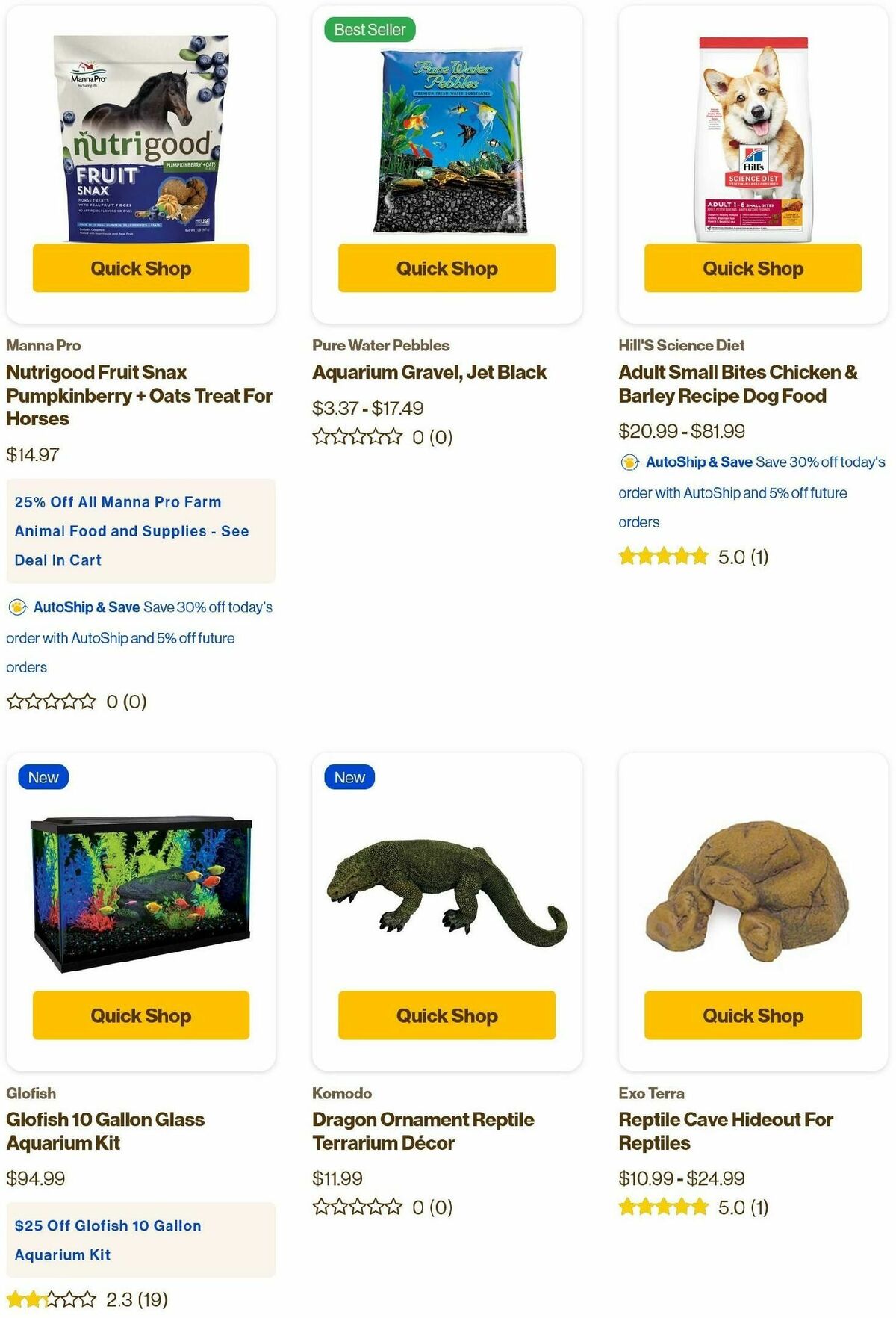 Pet Supermarket Weekly Ad from October 1