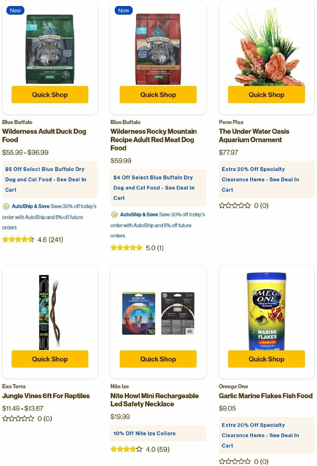 Pet Supermarket Weekly Ad from October 1