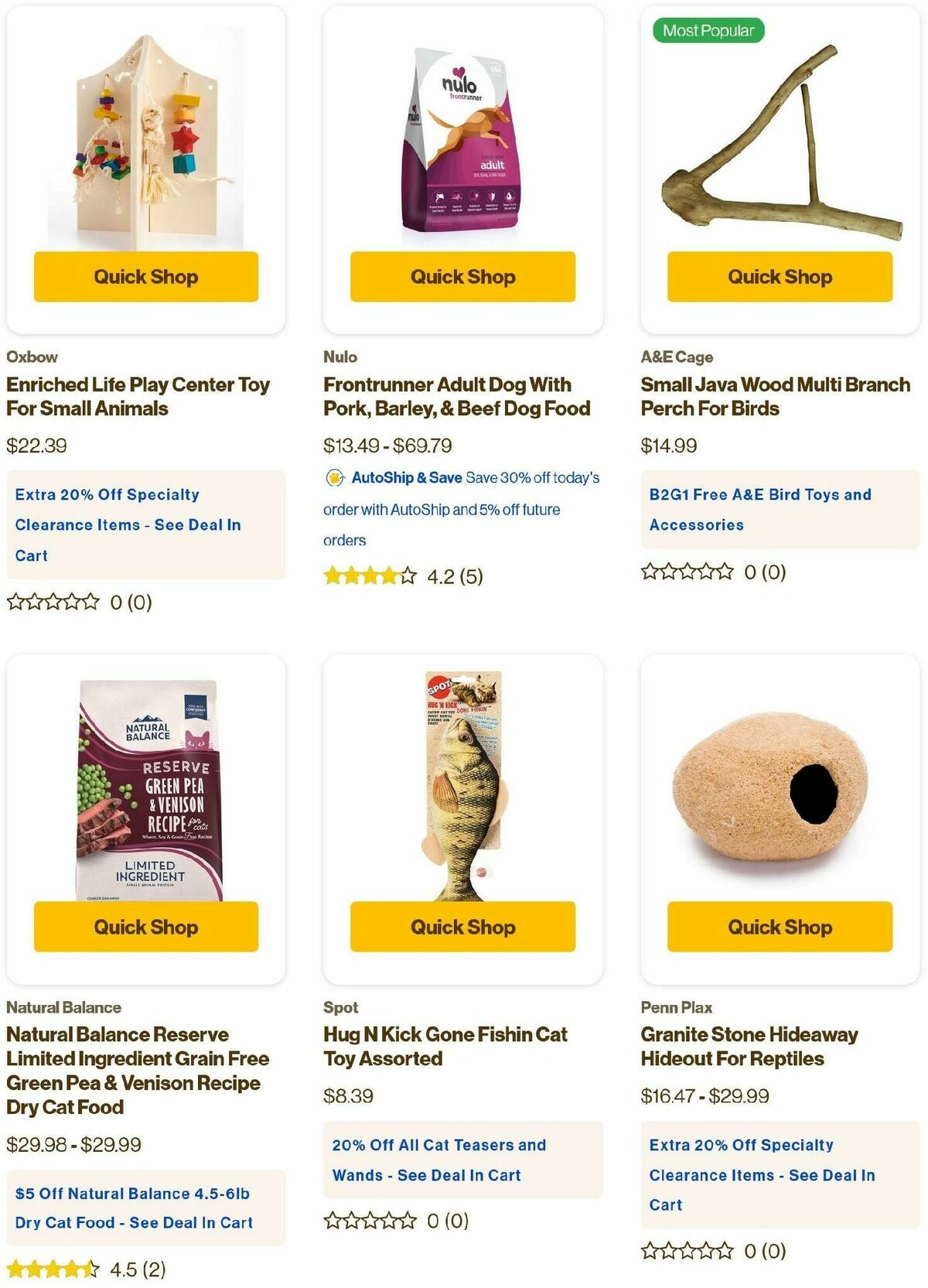 Pet Supermarket Weekly Ad from October 1