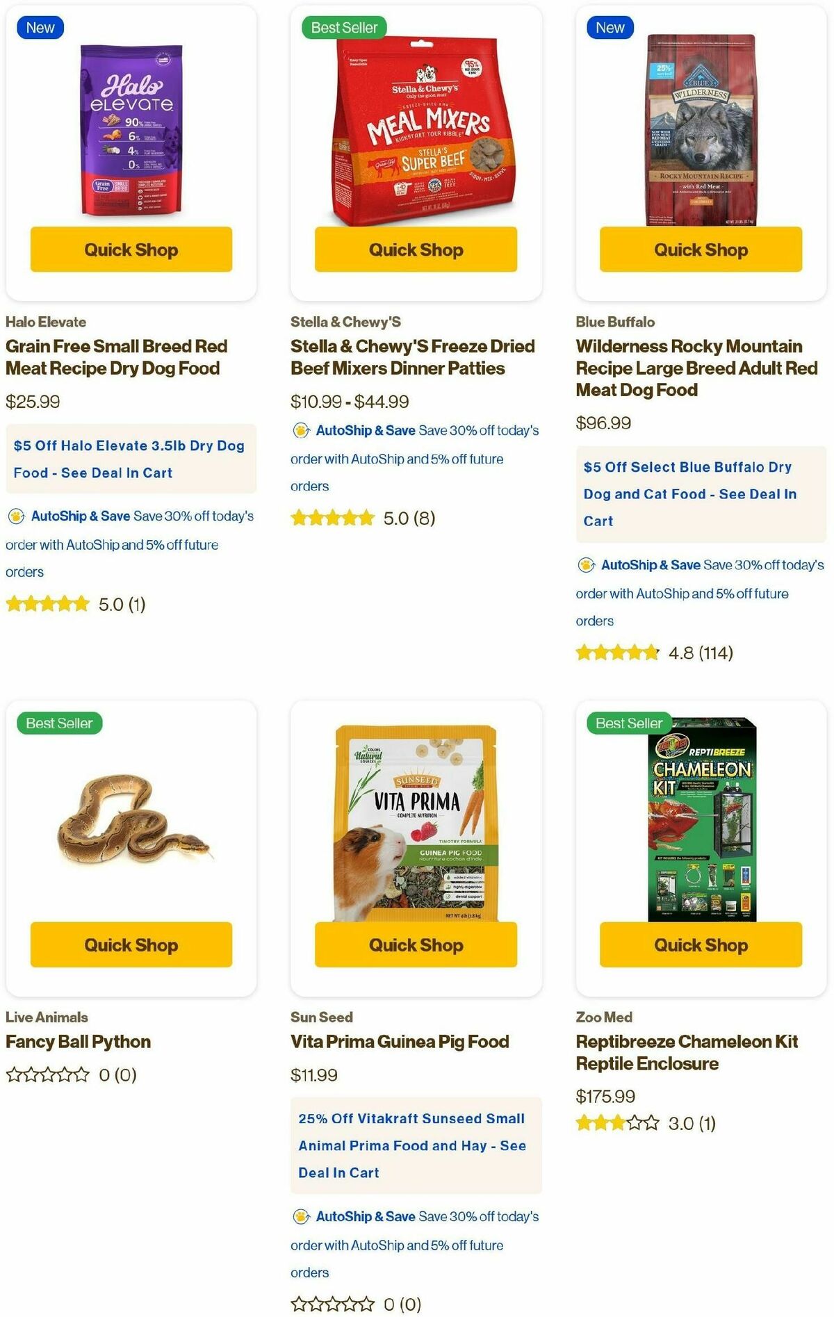 Pet Supermarket Weekly Ad from October 1