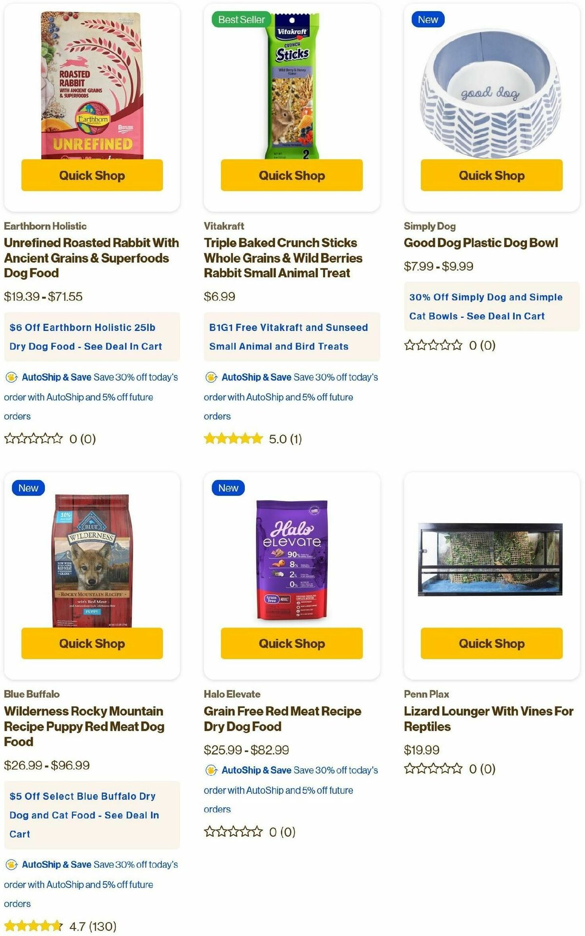 Pet Supermarket Weekly Ad from October 1