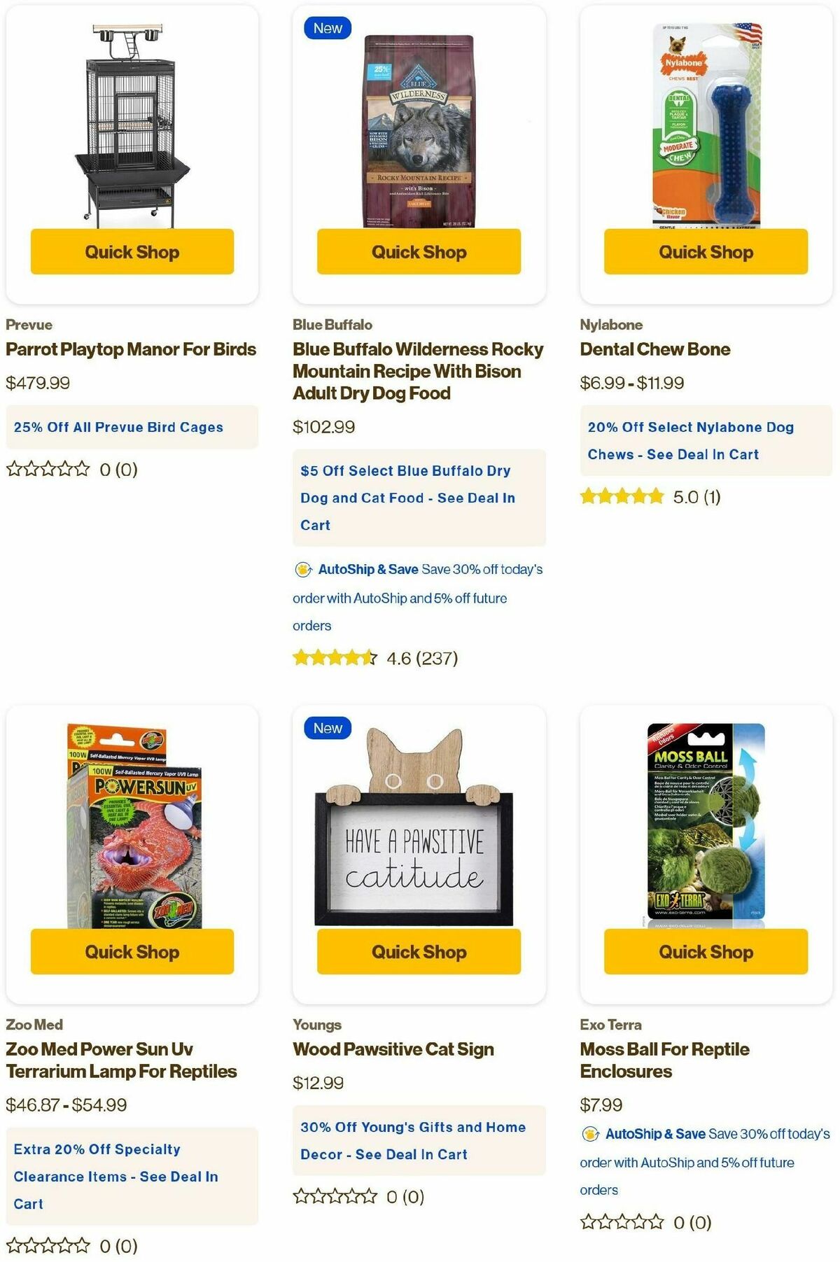 Pet Supermarket Weekly Ad from October 1