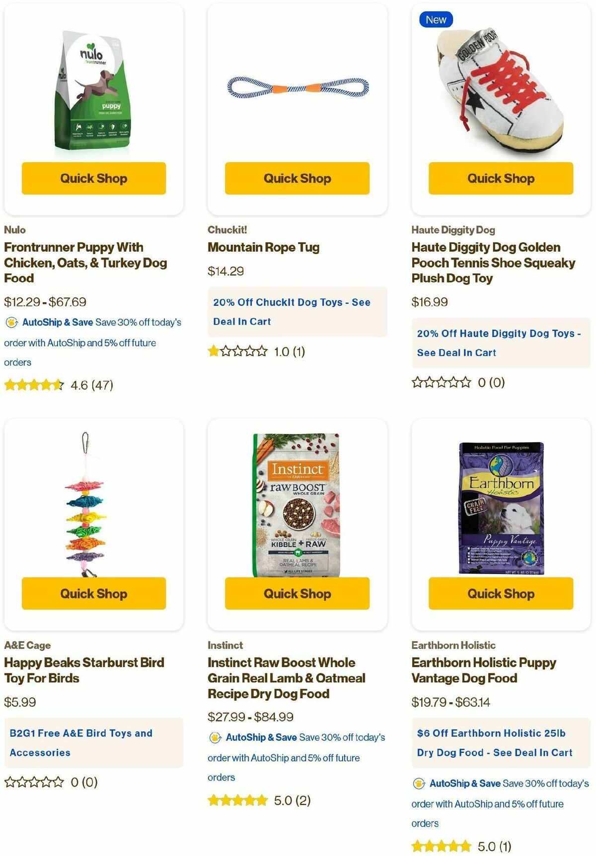 Pet Supermarket Weekly Ad from October 1