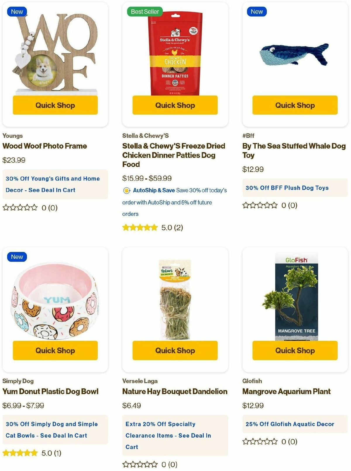 Pet Supermarket Weekly Ad from October 1