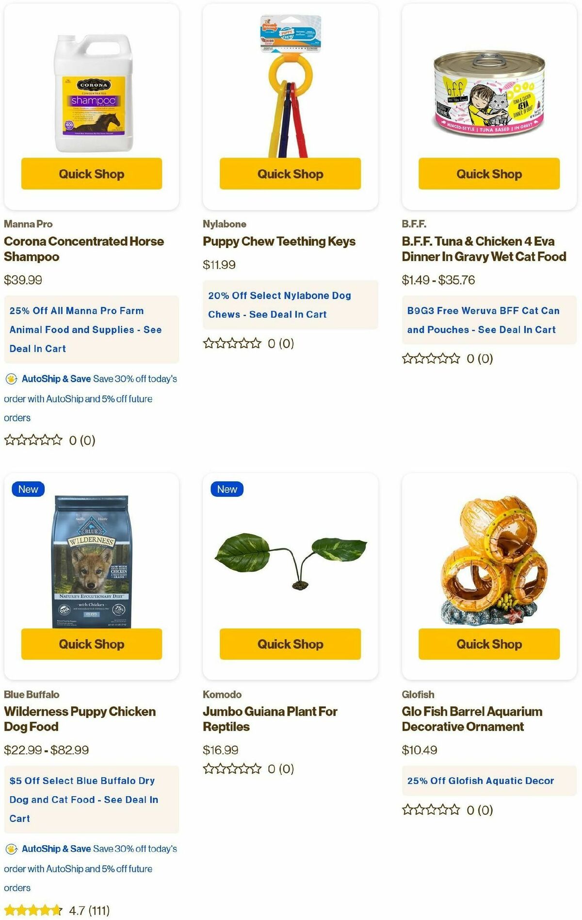 Pet Supermarket Weekly Ad from October 1