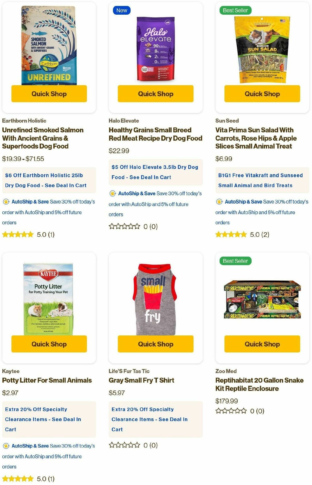 Pet Supermarket Weekly Ad from October 1