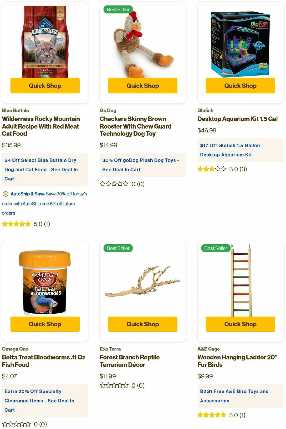 Pet Supermarket Weekly Ad from October 1