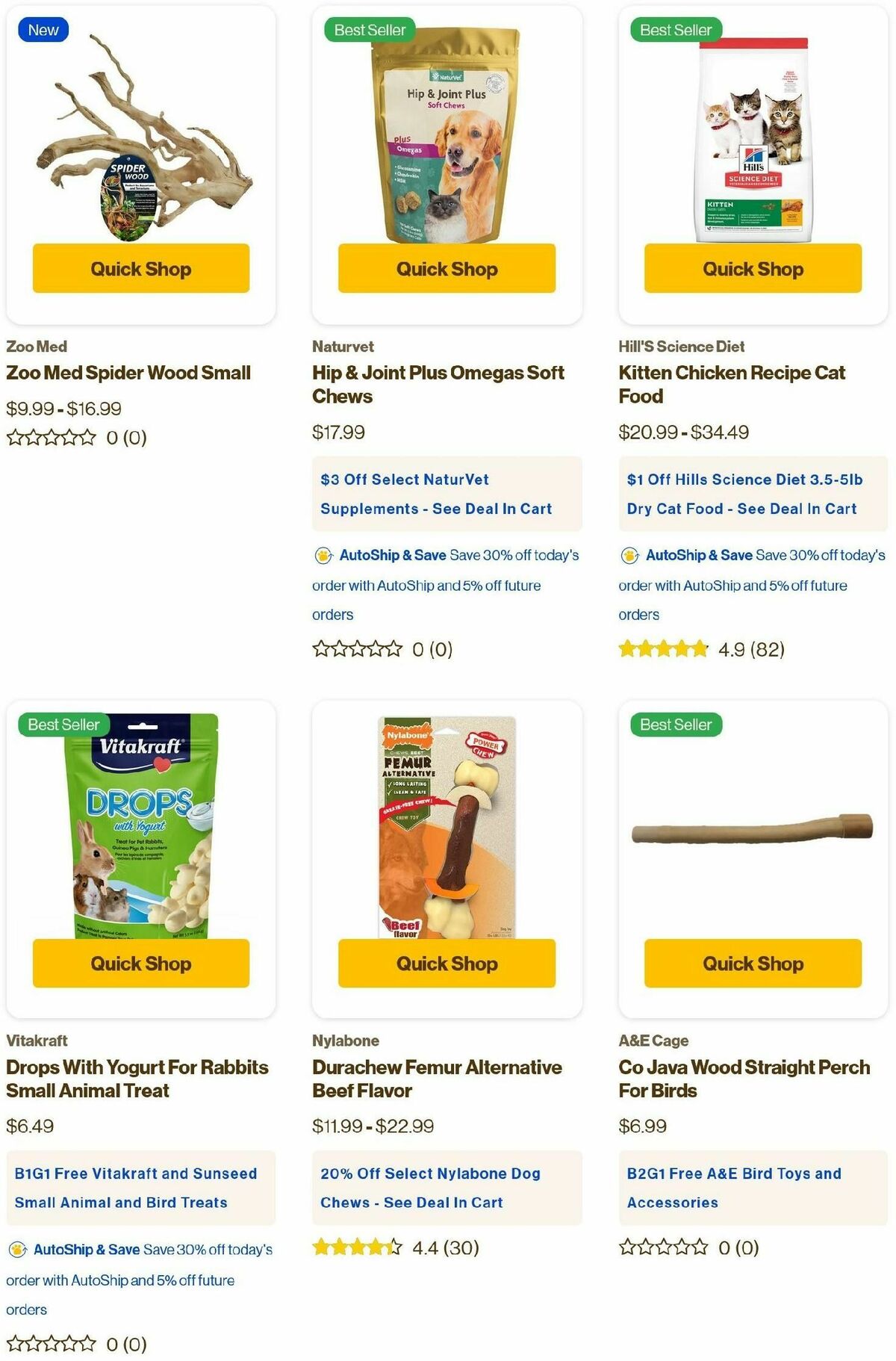 Pet Supermarket Weekly Ad from October 1