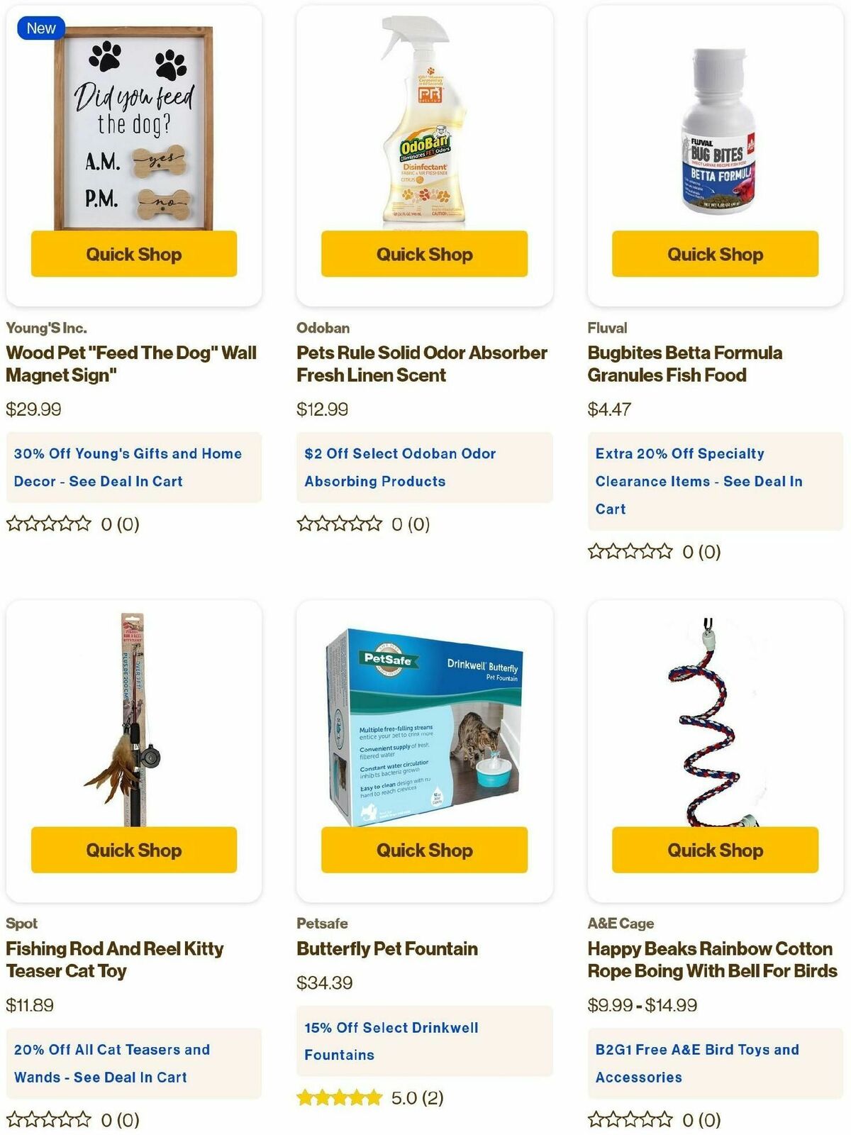 Pet Supermarket Weekly Ad from October 1