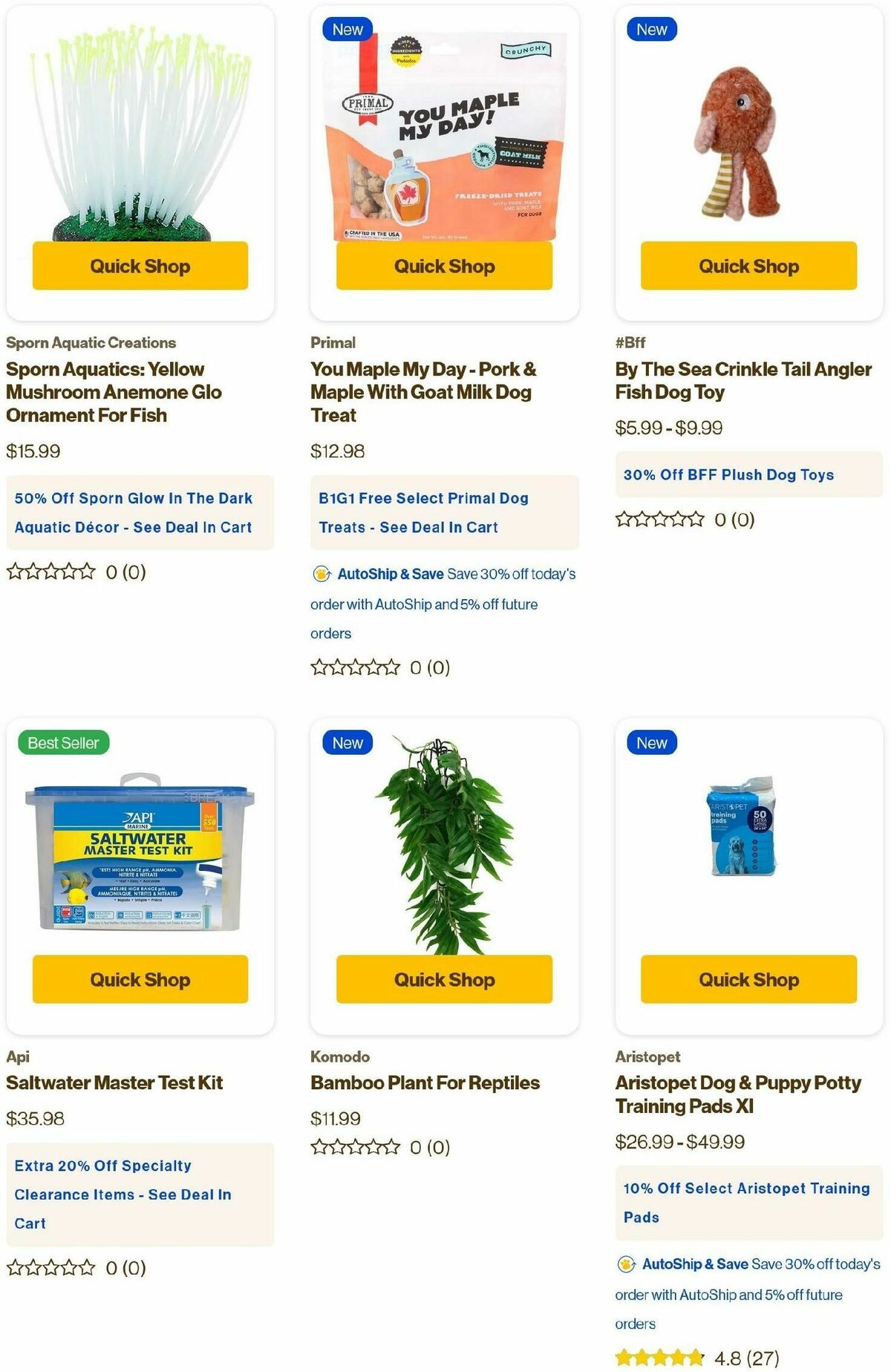 Pet Supermarket Weekly Ad from October 1