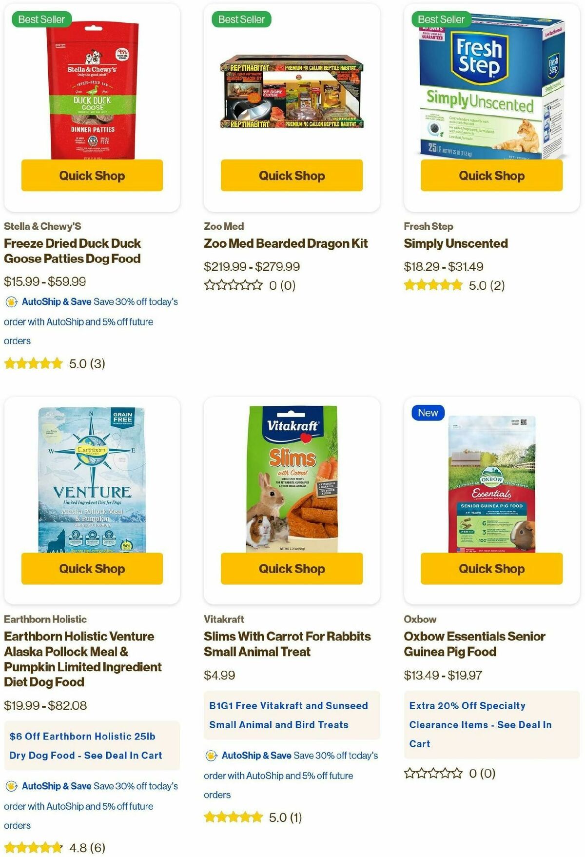 Pet Supermarket Weekly Ad from October 1