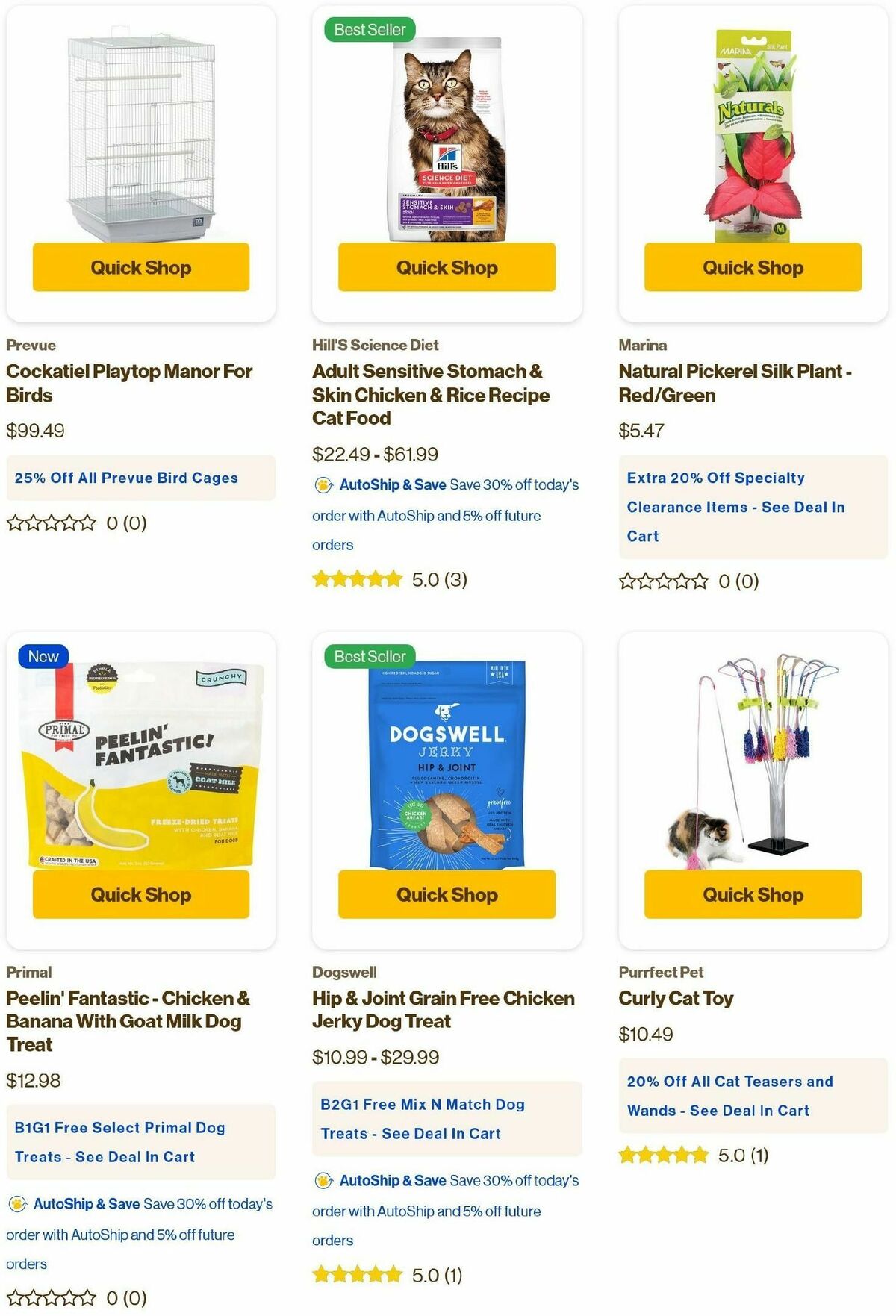 Pet Supermarket Weekly Ad from October 1