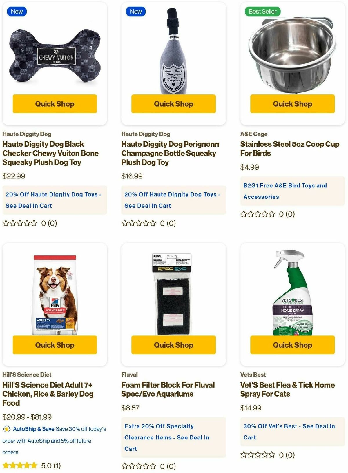 Pet Supermarket Weekly Ad from October 1