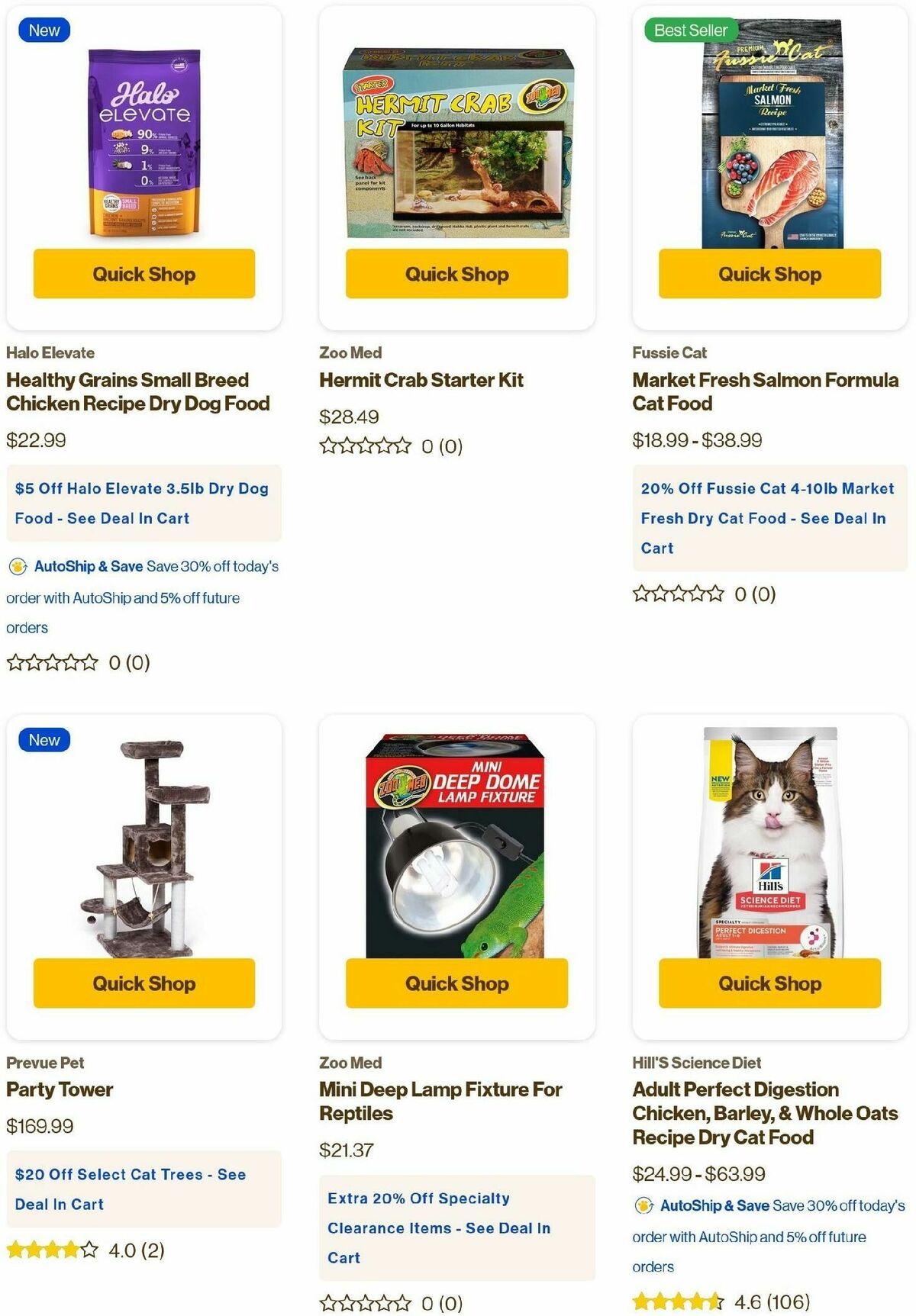 Pet Supermarket Weekly Ad from October 1