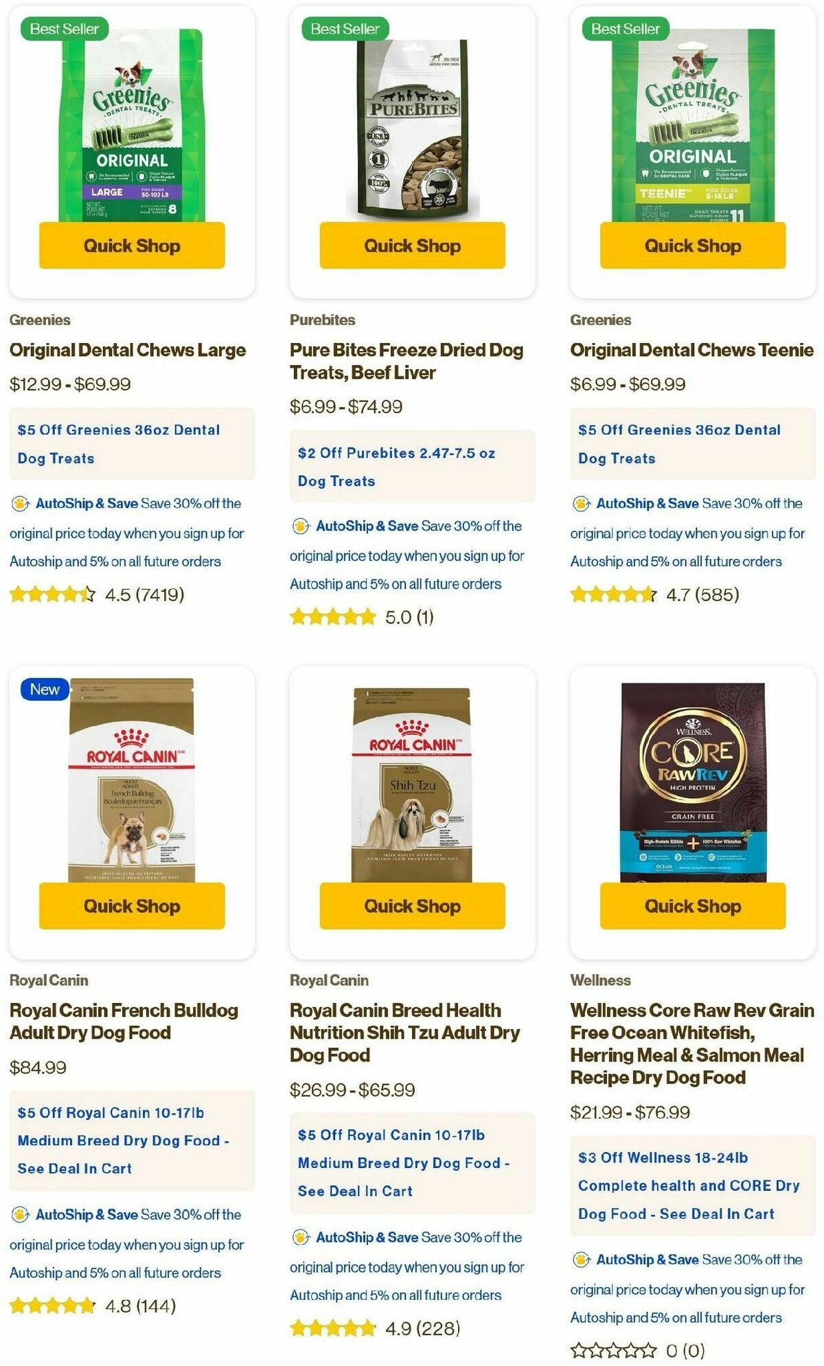 Pet Supermarket Weekly Ad from November 1