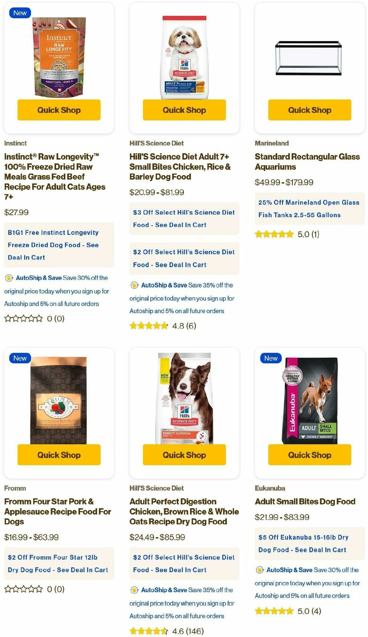 Pet Supermarket Weekly Ad from November 1