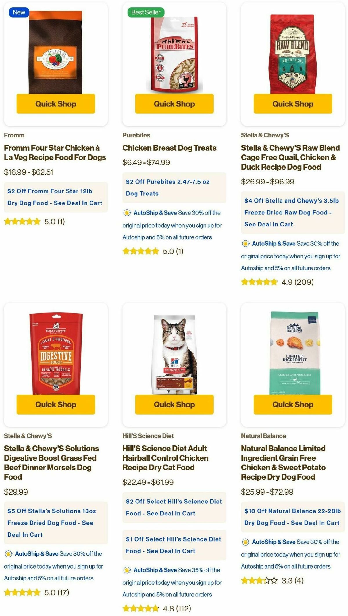 Pet Supermarket Weekly Ad from November 1