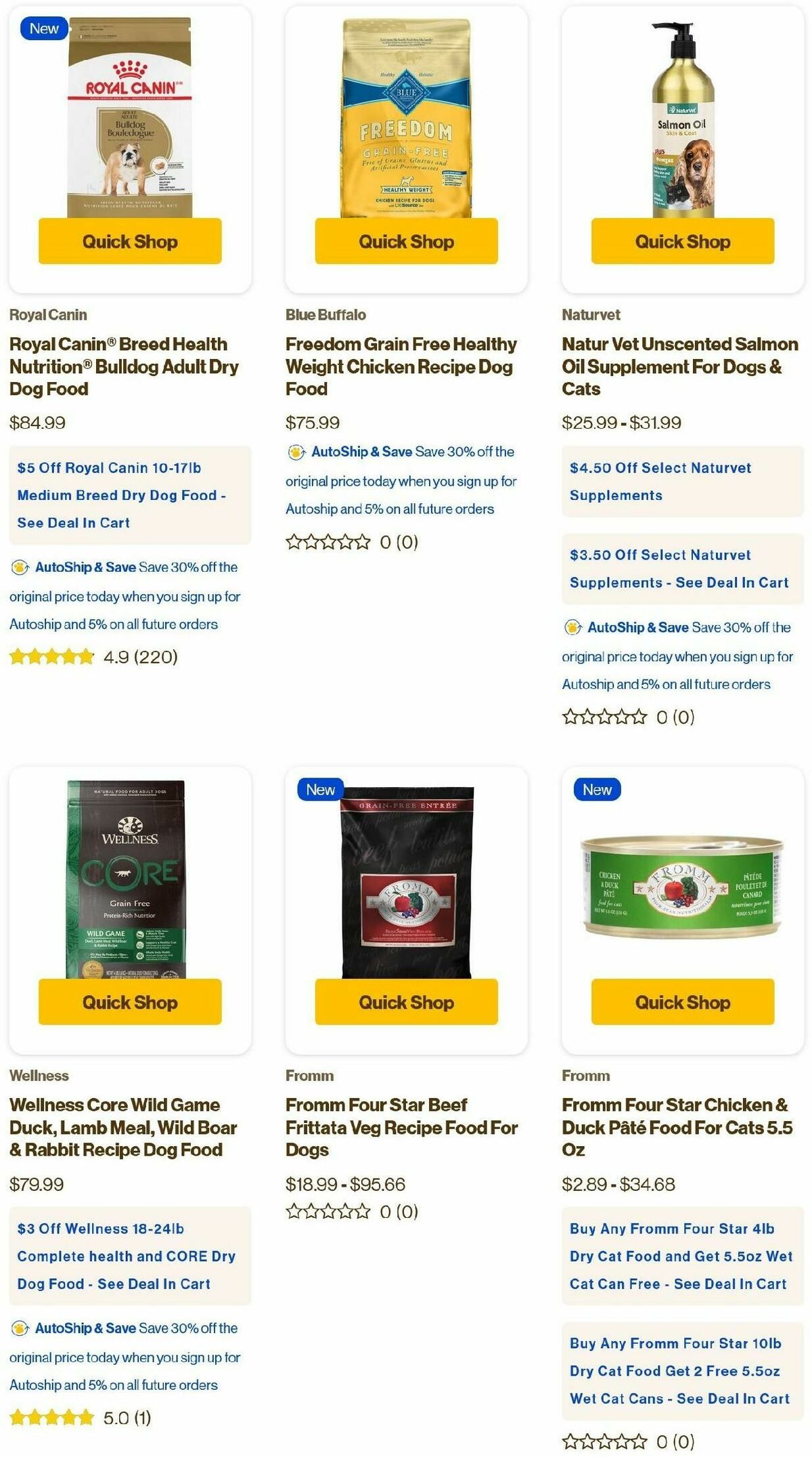 Pet Supermarket Weekly Ad from November 1