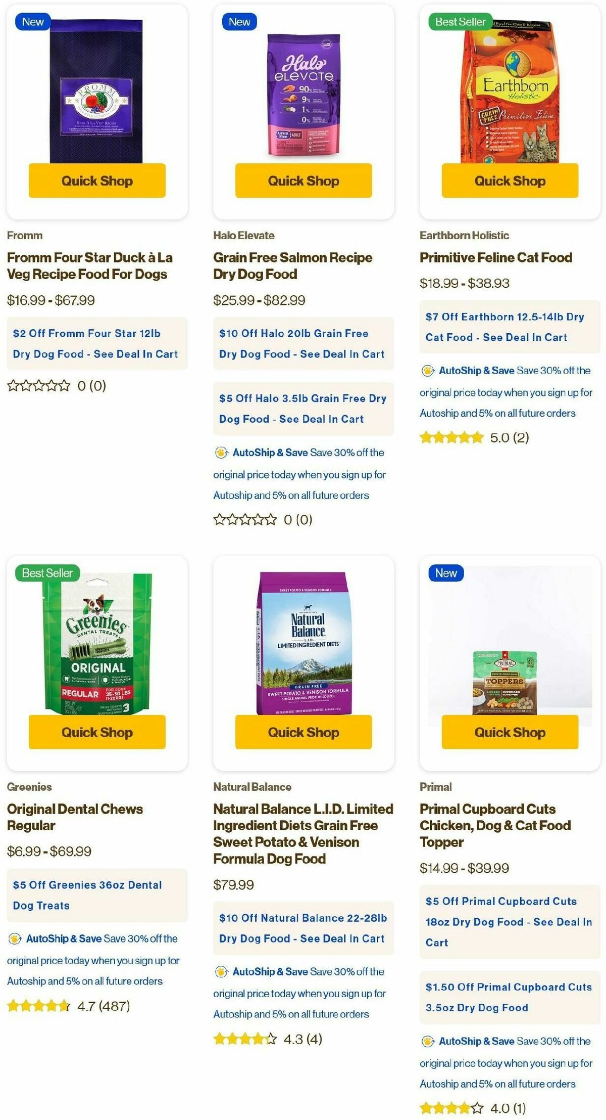 Pet Supermarket Weekly Ad from November 1