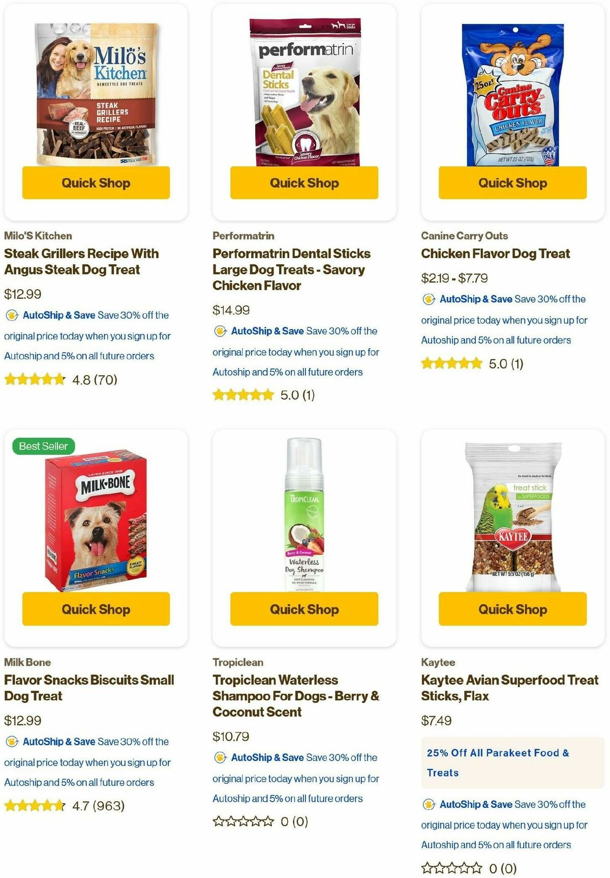 Pet Supermarket Weekly Ad from April 2