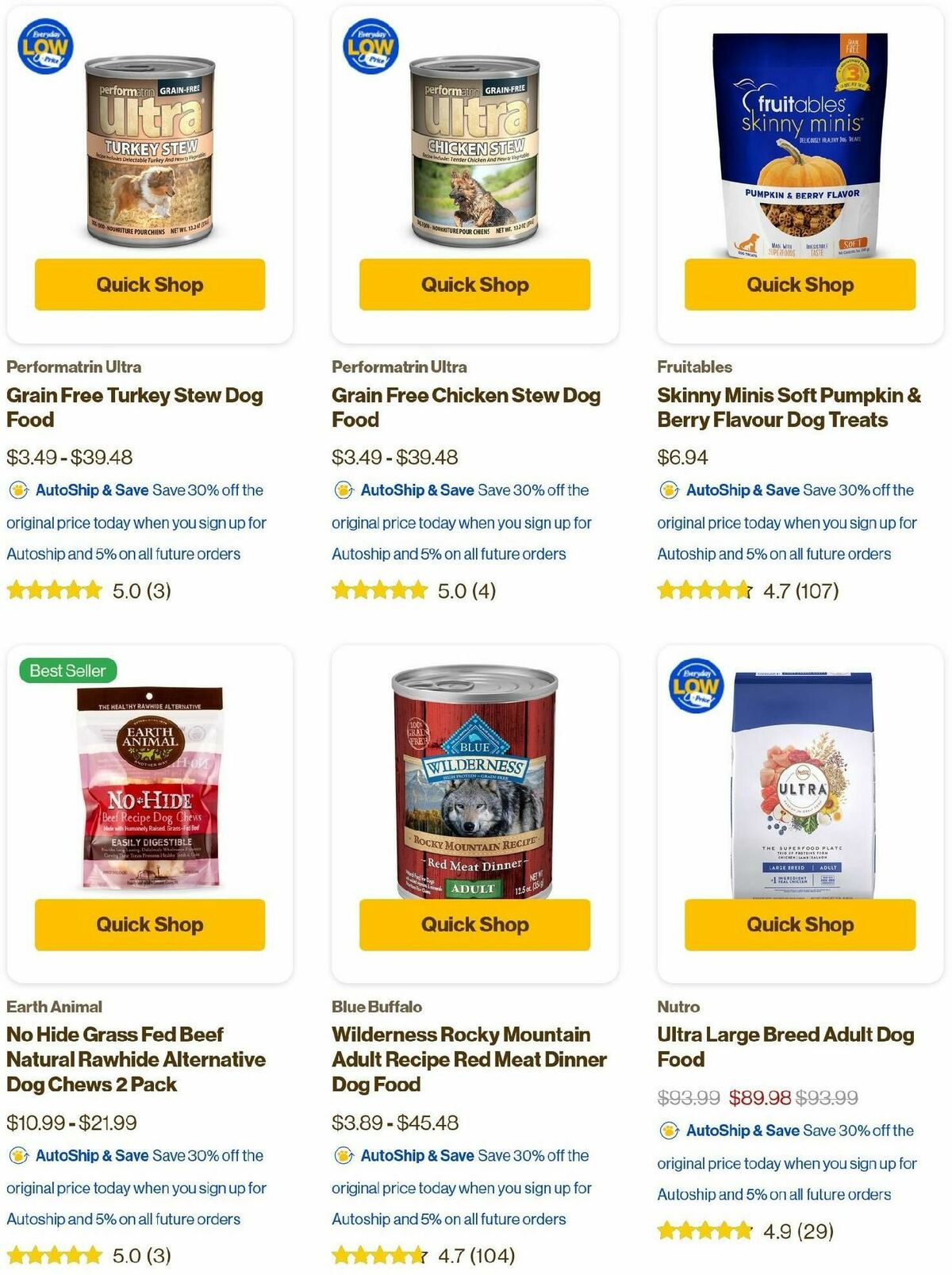 Pet Supermarket Weekly Ad from April 2