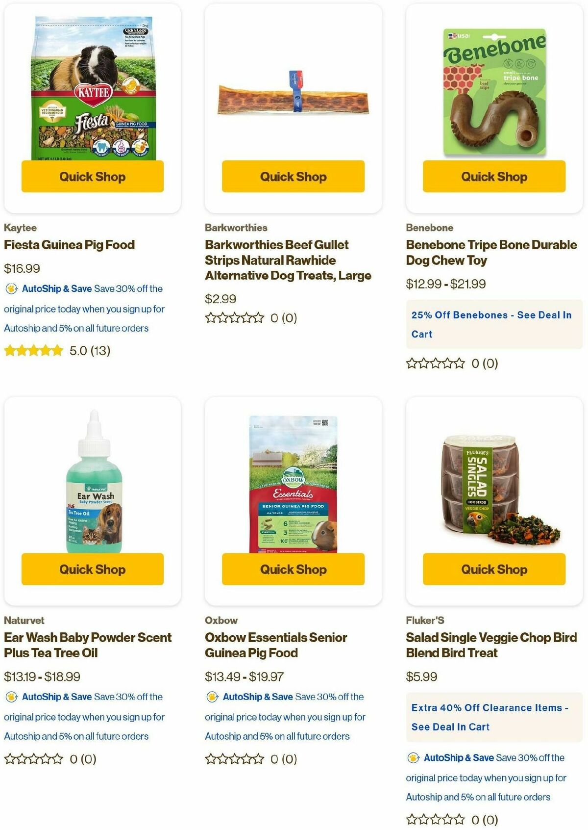 Pet Supermarket Weekly Ad from April 2