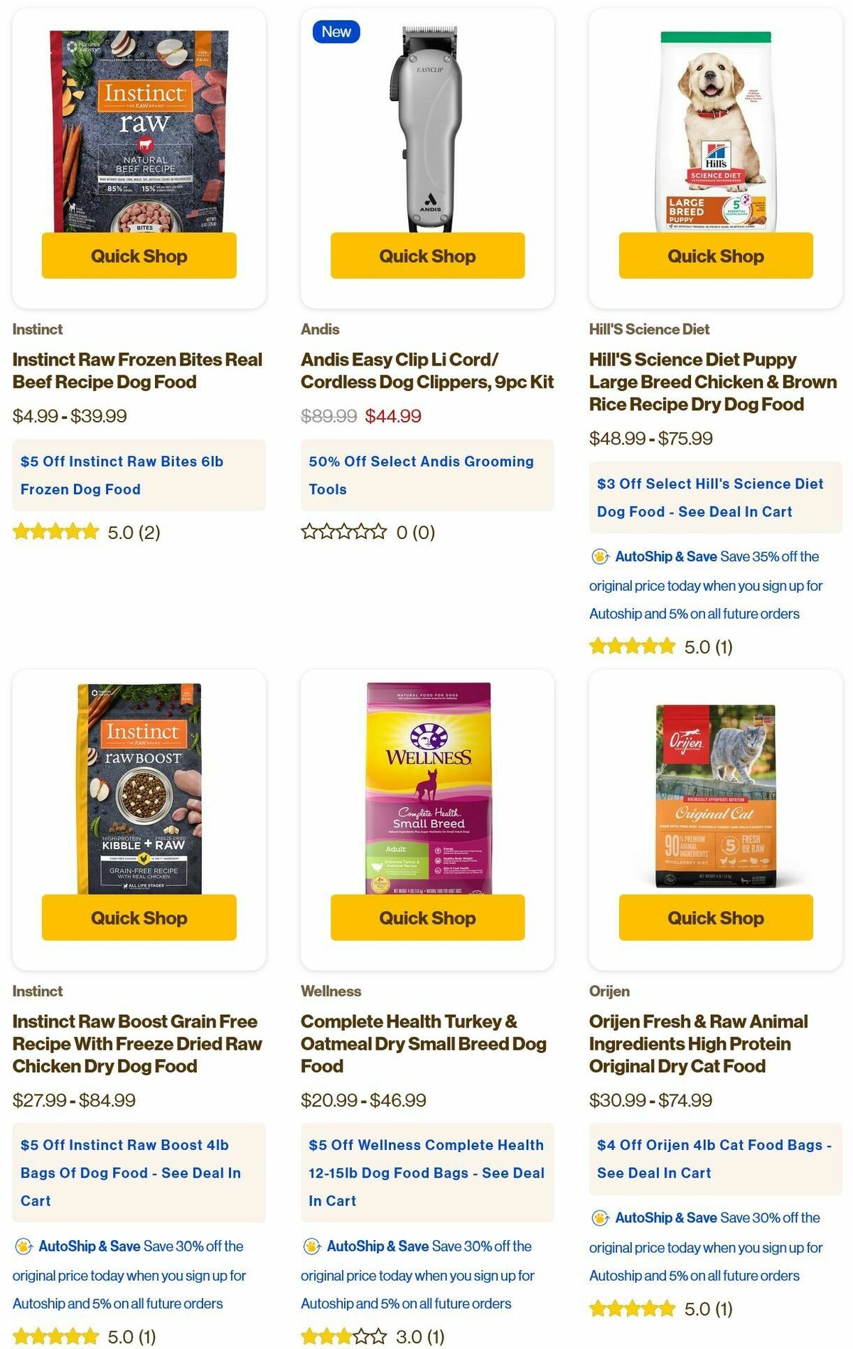 Pet Supermarket Weekly Ad from May 3