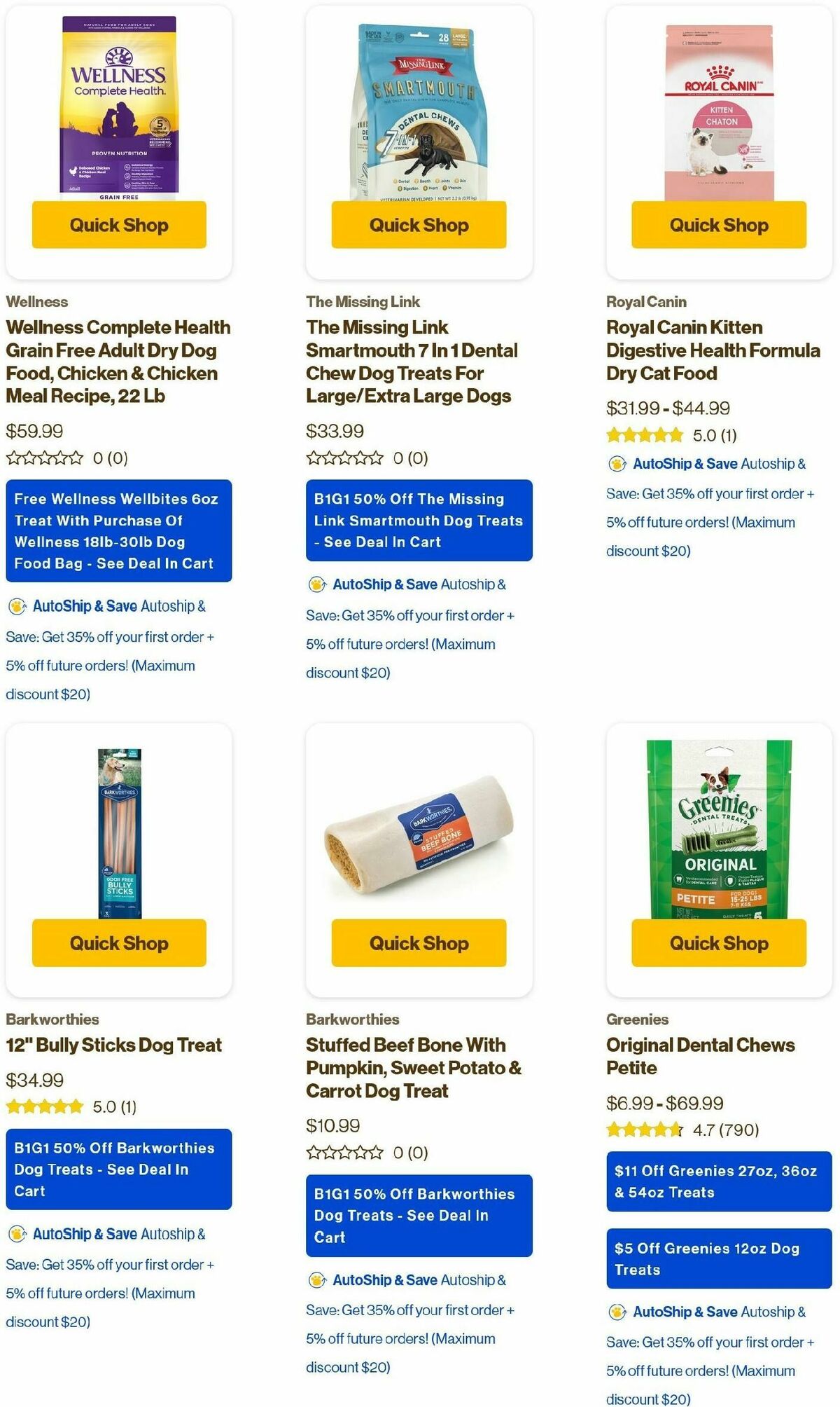 Pet Supermarket Weekly Ad from December 2