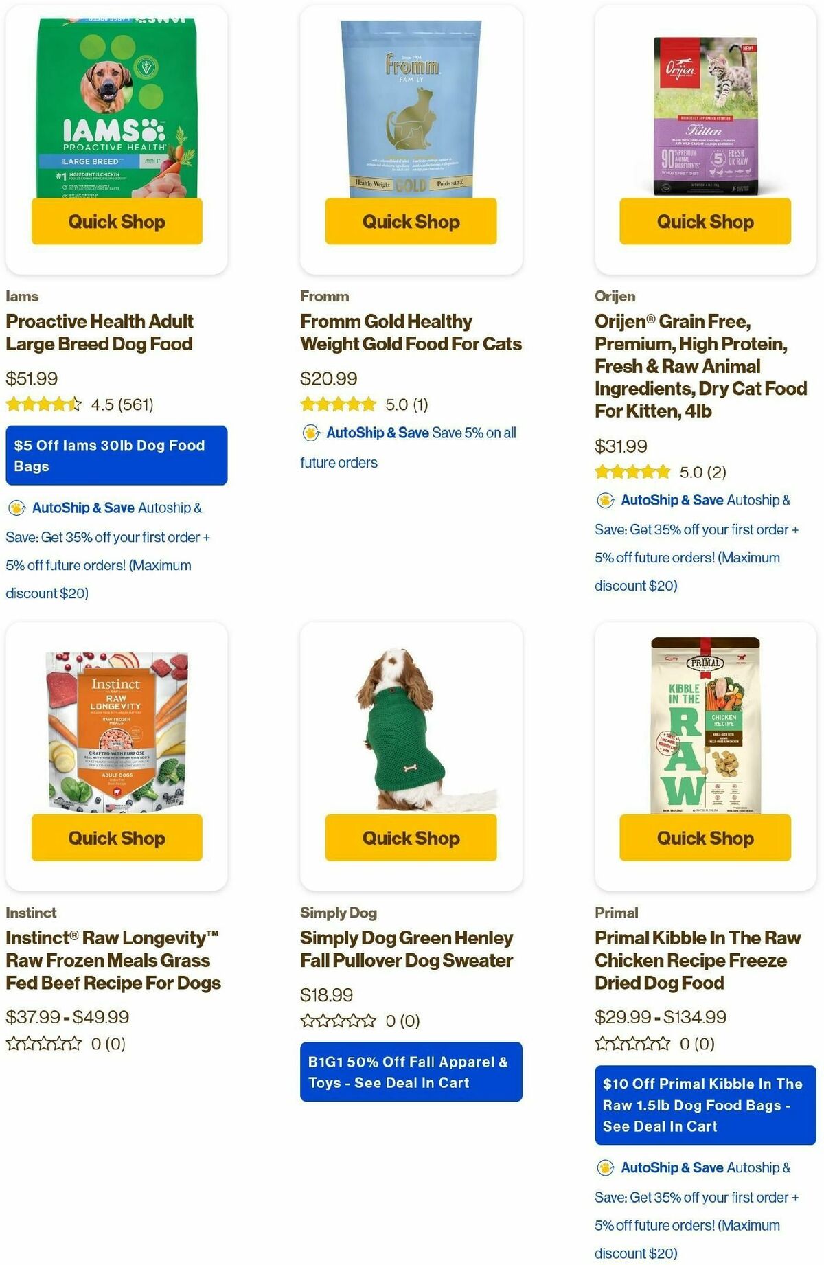 Pet Supermarket Weekly Ad from December 2