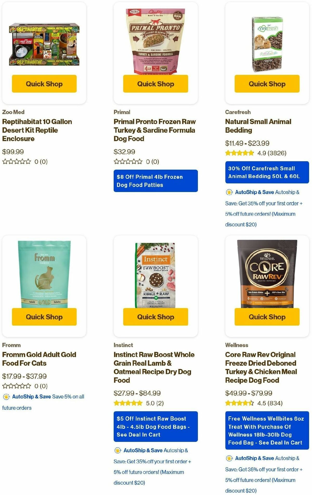 Pet Supermarket Weekly Ad from December 2