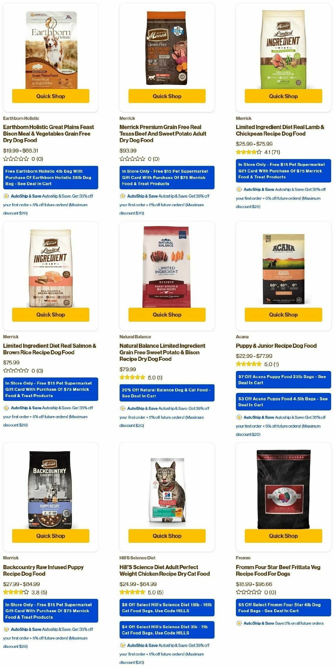 Pet Supermarket Weekly Ad from January 3