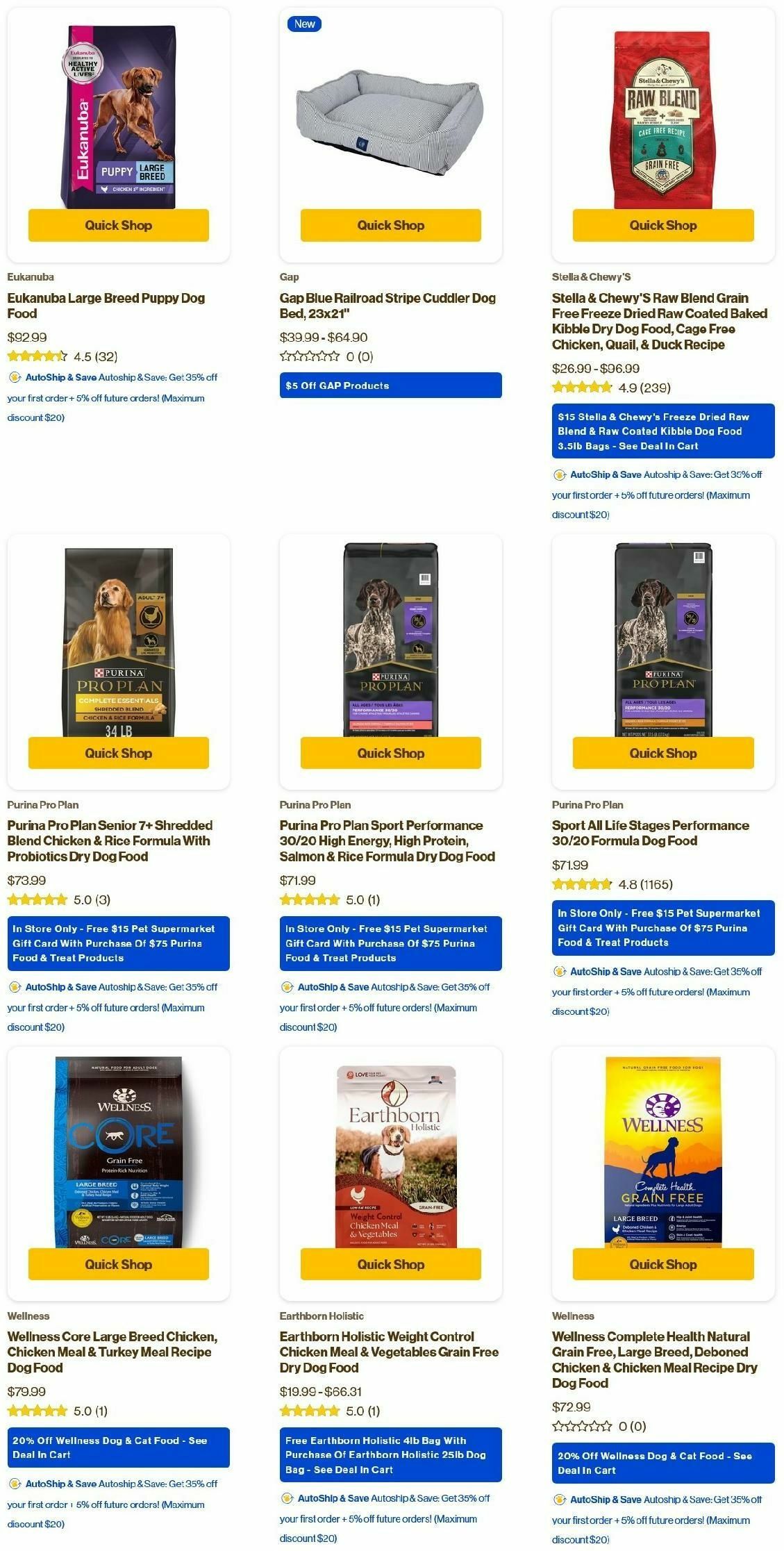 Pet Supermarket Weekly Ad from January 3