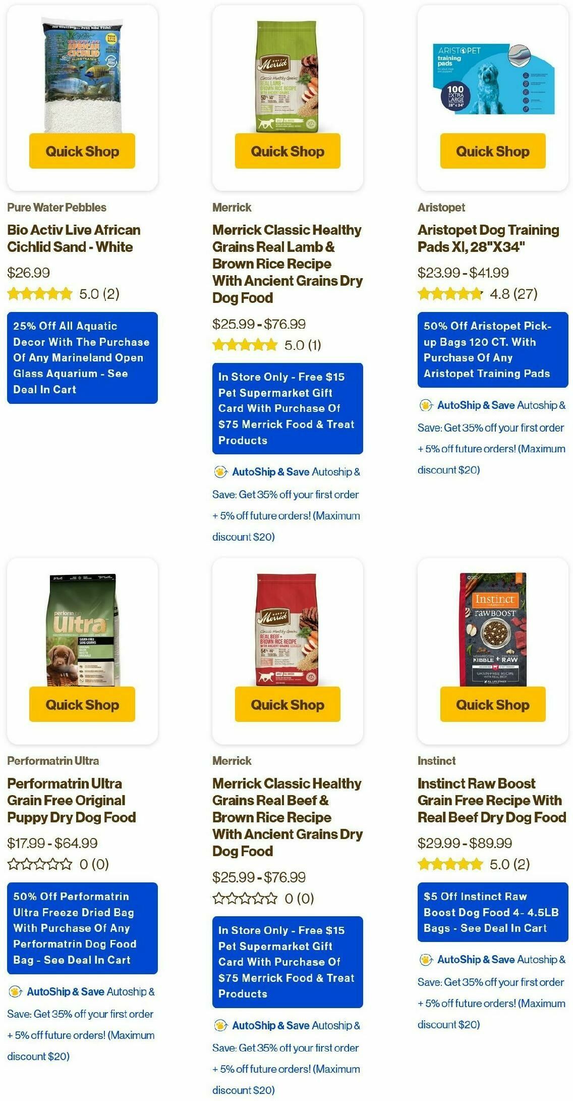 Pet Supermarket Weekly Ad from February 3