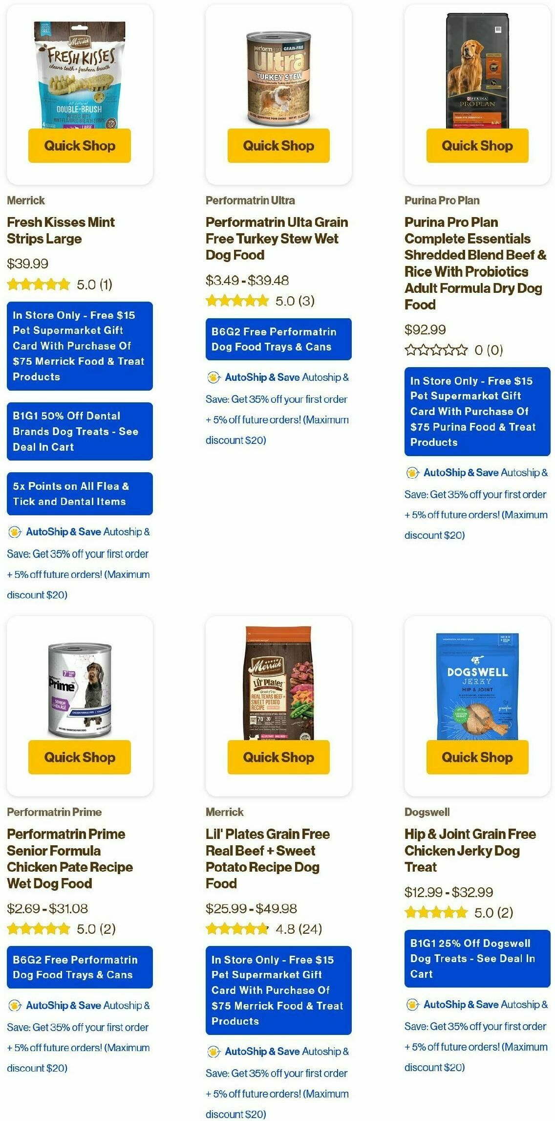 Pet Supermarket Weekly Ad from February 3