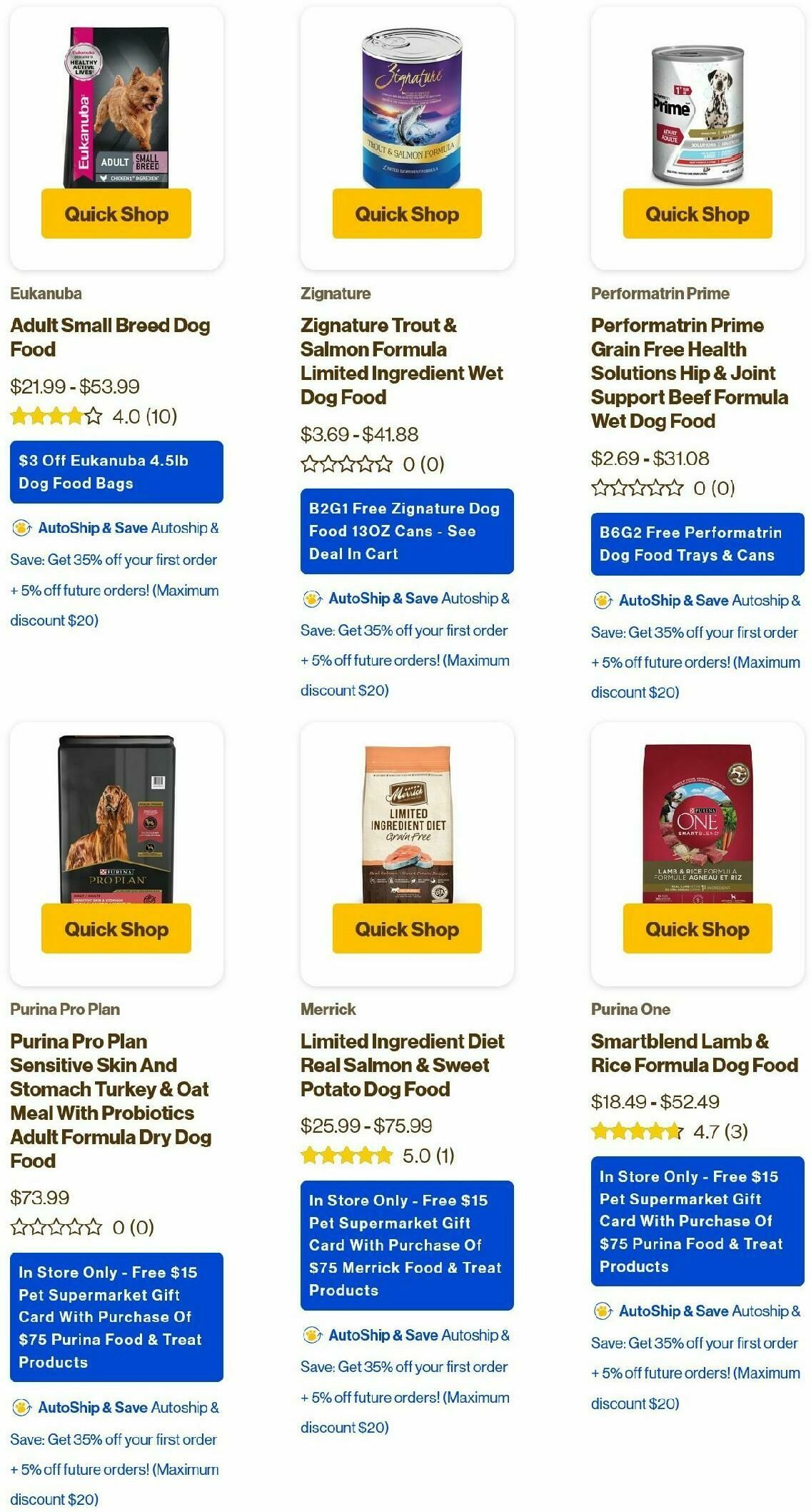 Pet Supermarket Weekly Ad from February 3