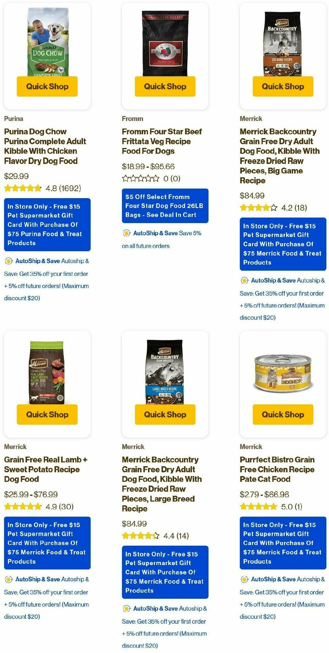 Pet Supermarket Weekly Ad from February 3