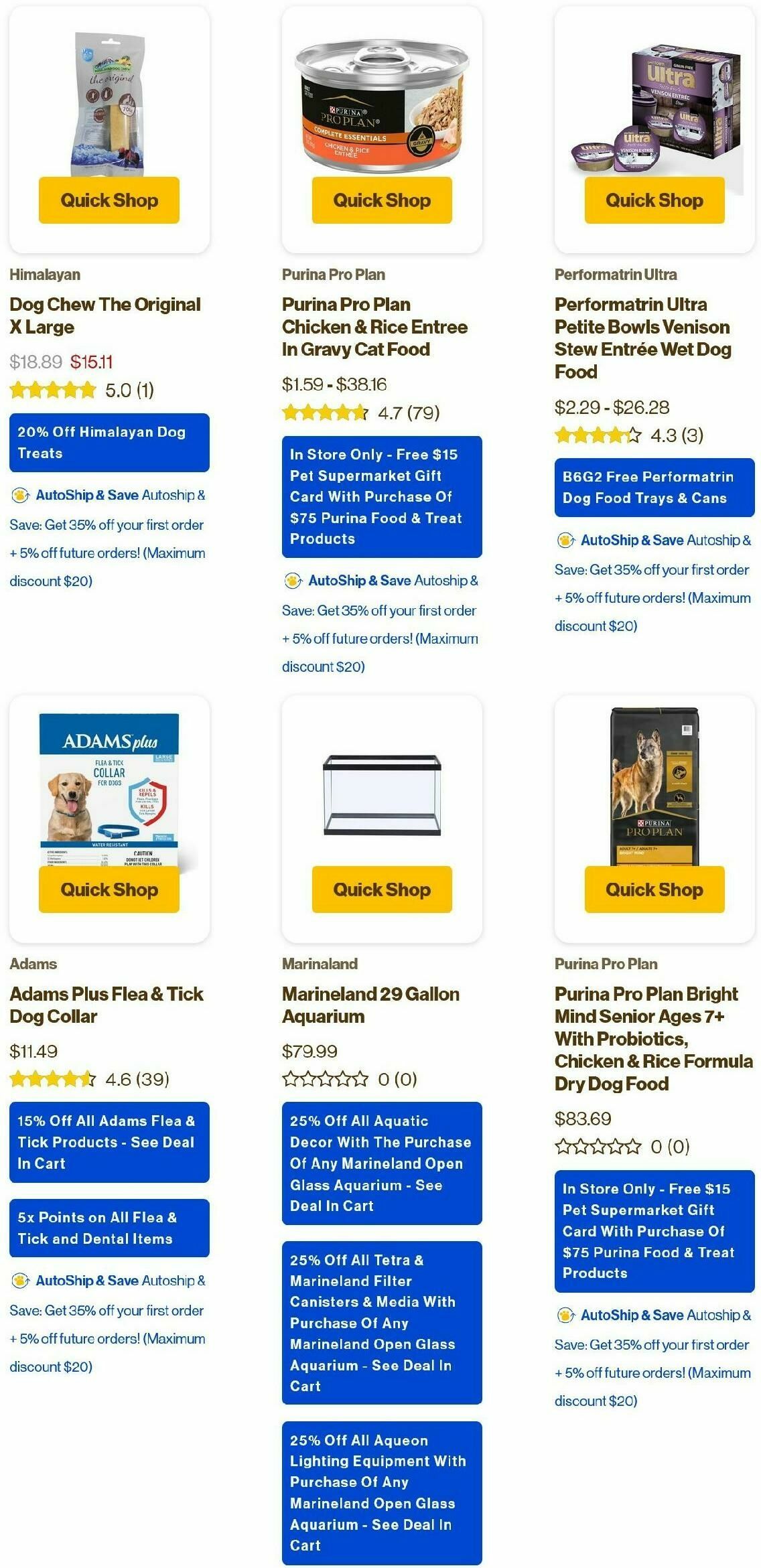 Pet Supermarket Weekly Ad from February 3