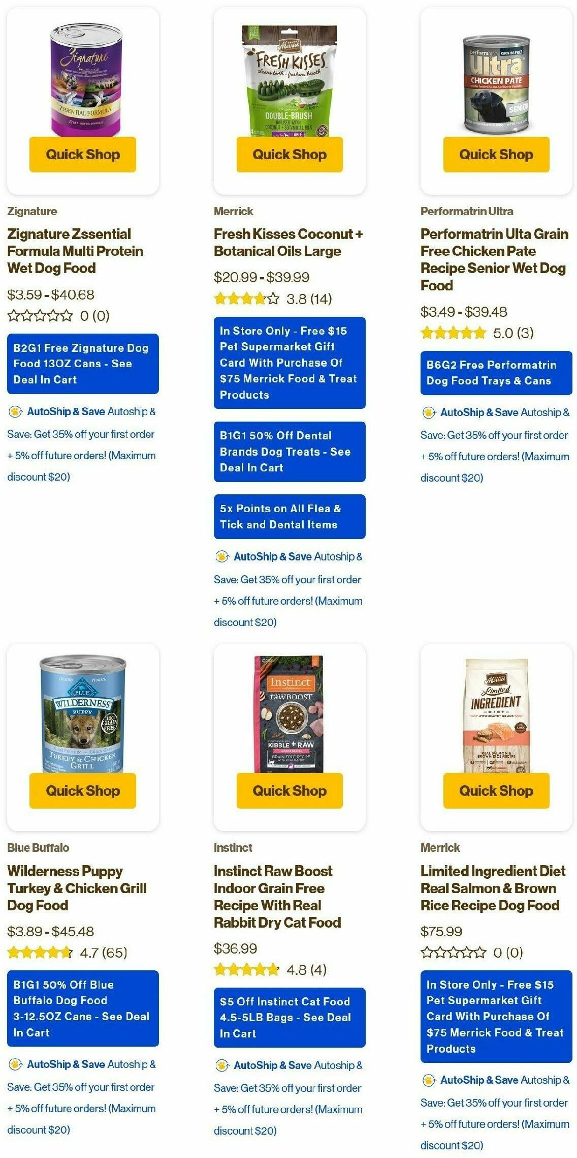 Pet Supermarket Weekly Ad from February 3