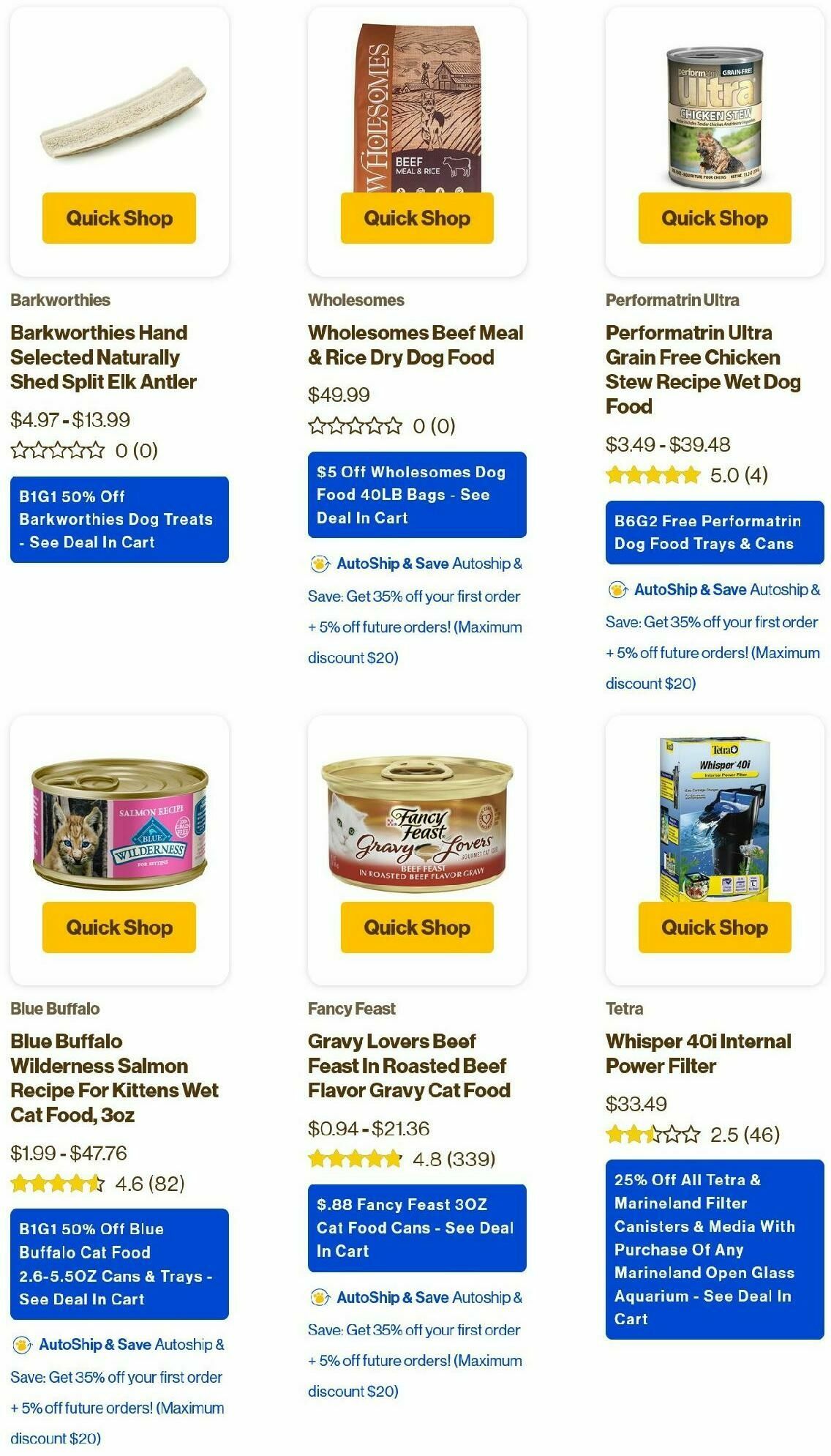 Pet Supermarket Weekly Ad from February 3