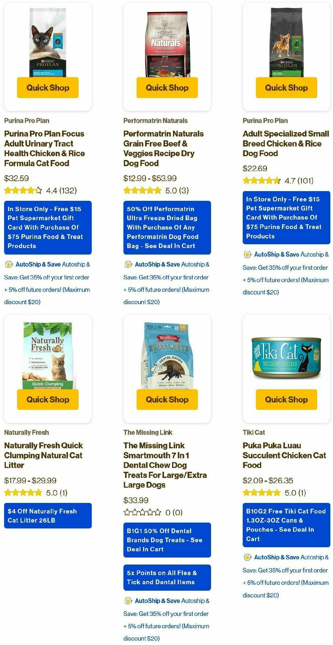 Pet Supermarket Weekly Ad from February 3