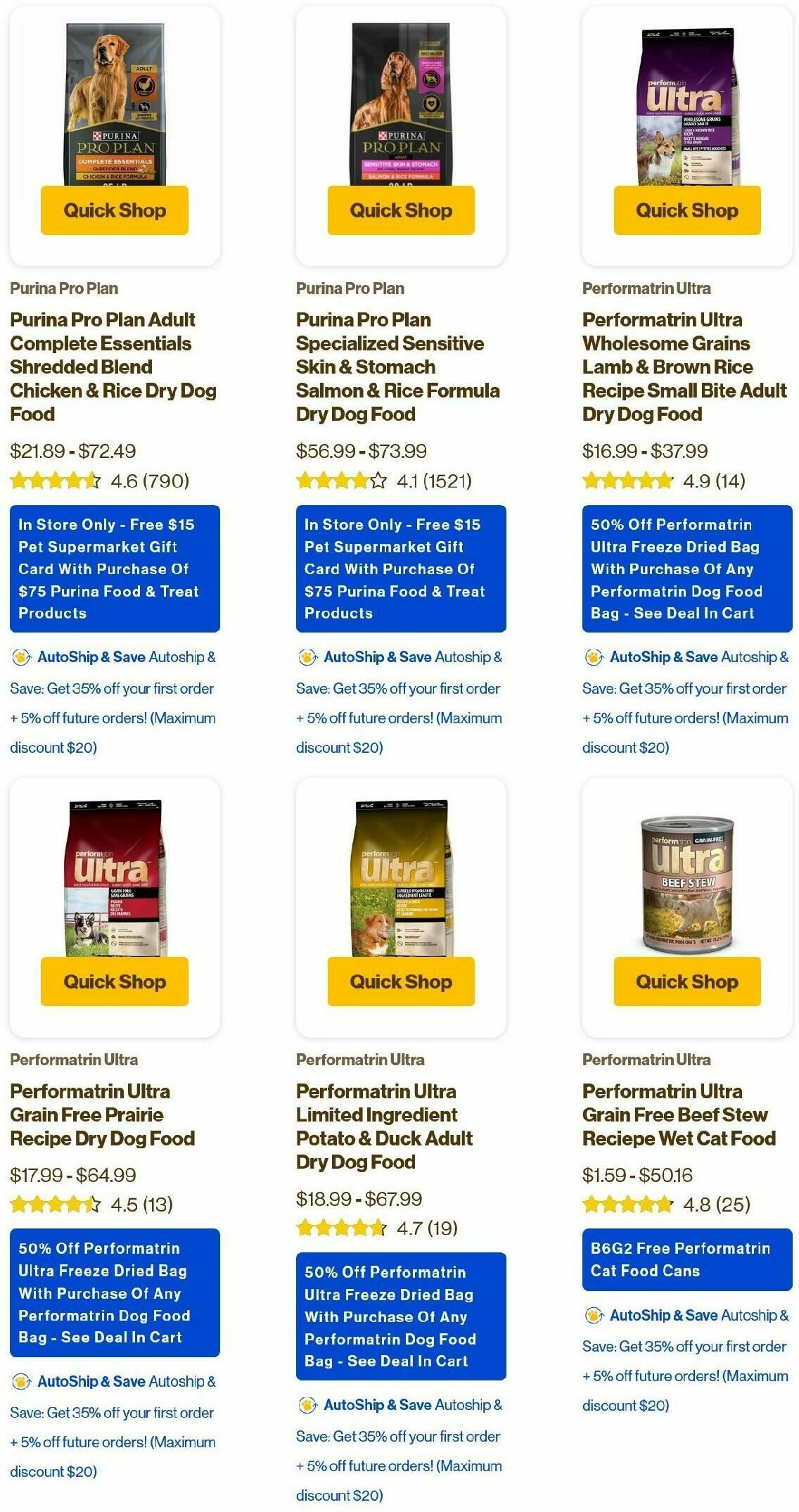 Pet Supermarket Weekly Ad from February 3