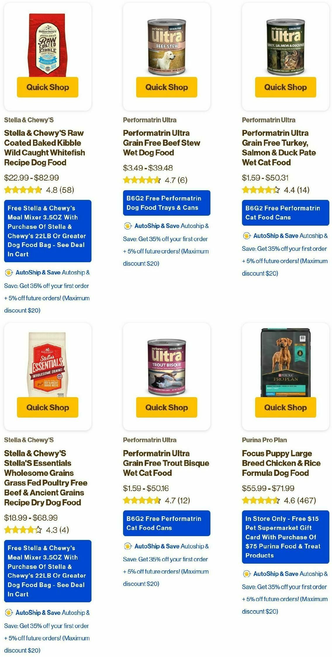 Pet Supermarket Weekly Ad from February 3