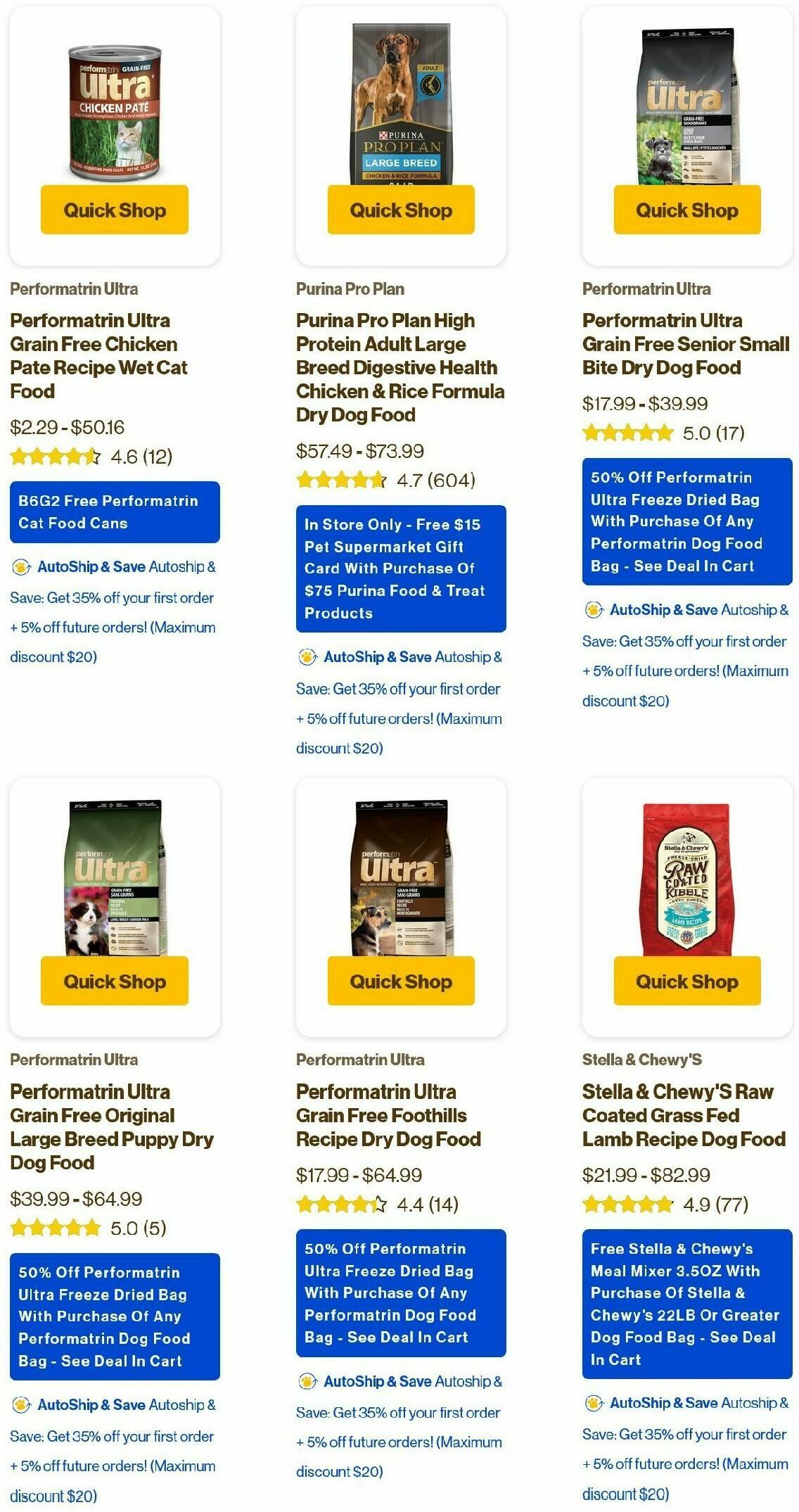 Pet Supermarket Weekly Ad from February 3