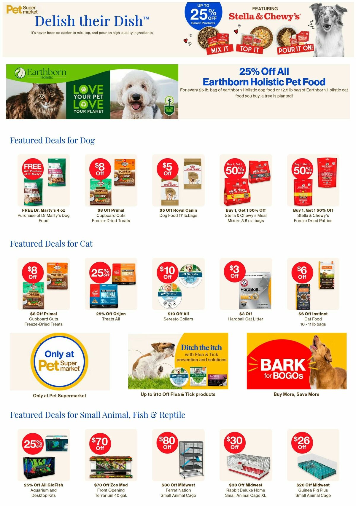 Pet Supermarket Weekly Ad from March 3