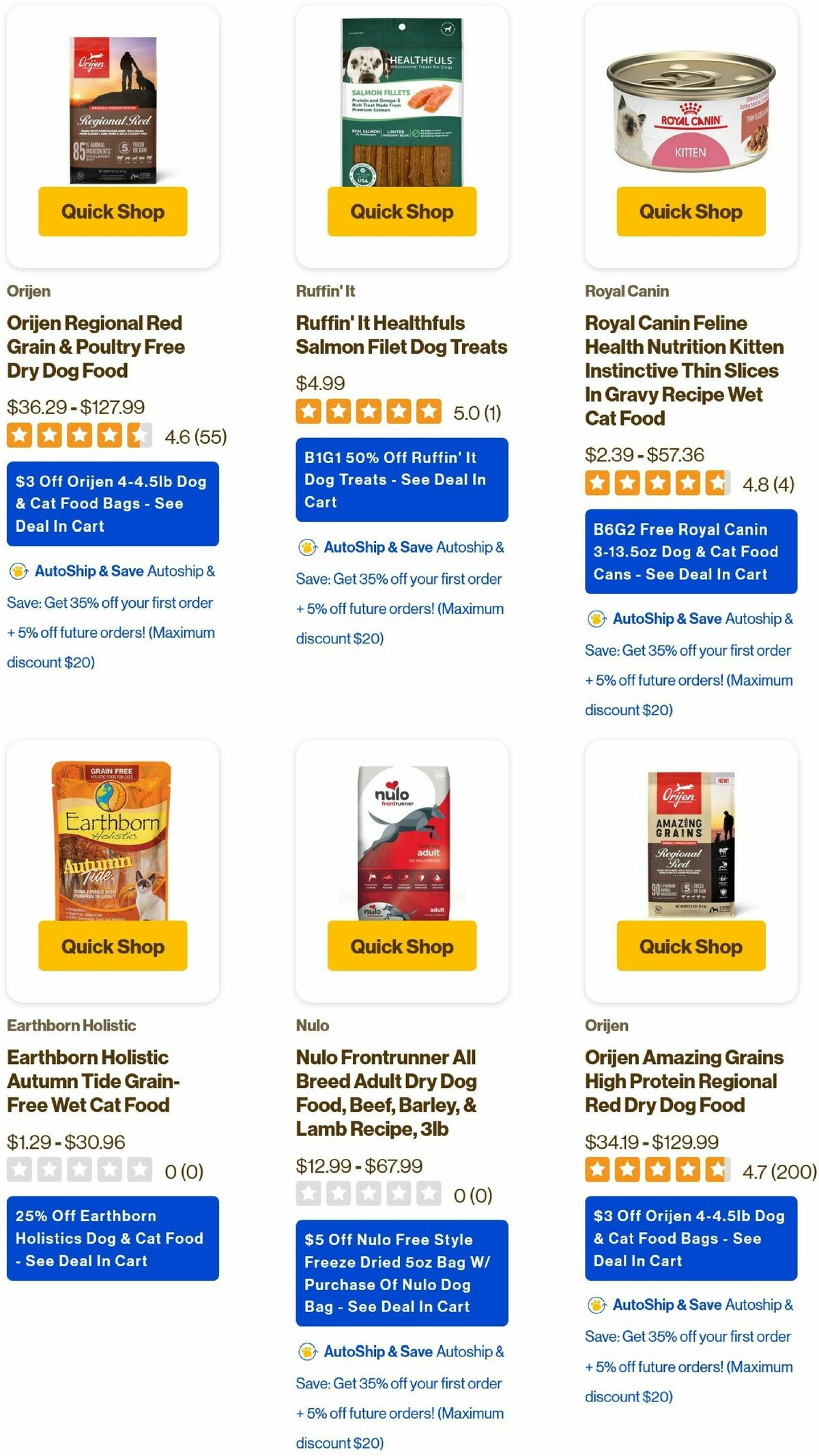 Pet Supermarket Weekly Ad from March 3