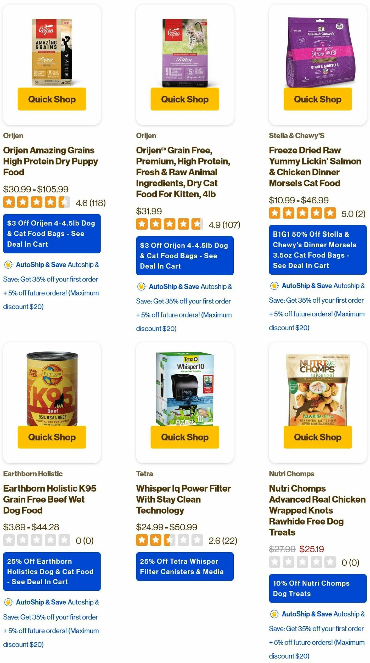 Pet Supermarket Weekly Ad from March 3